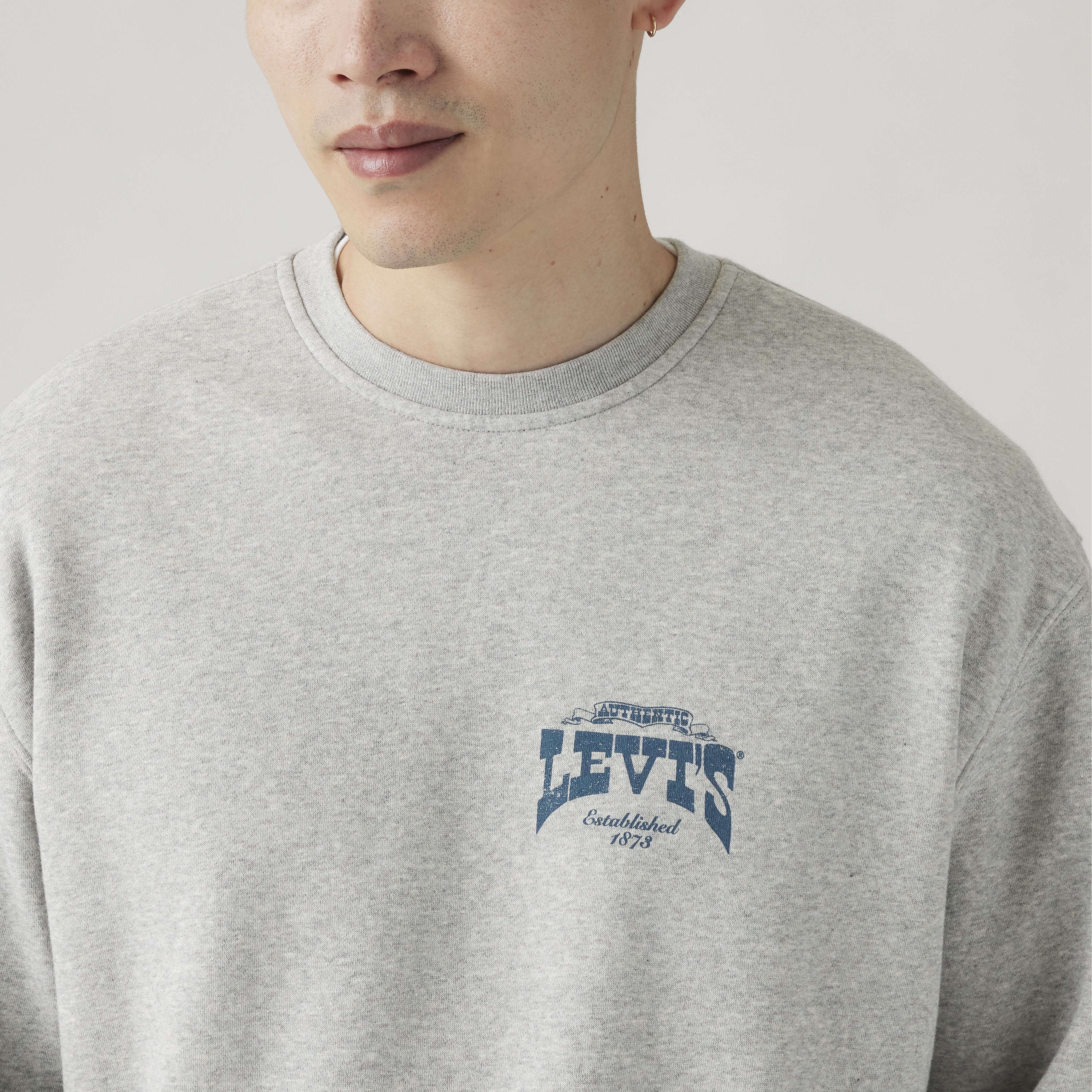 Relaxed Graphic Crewneck Sweatshirt 2