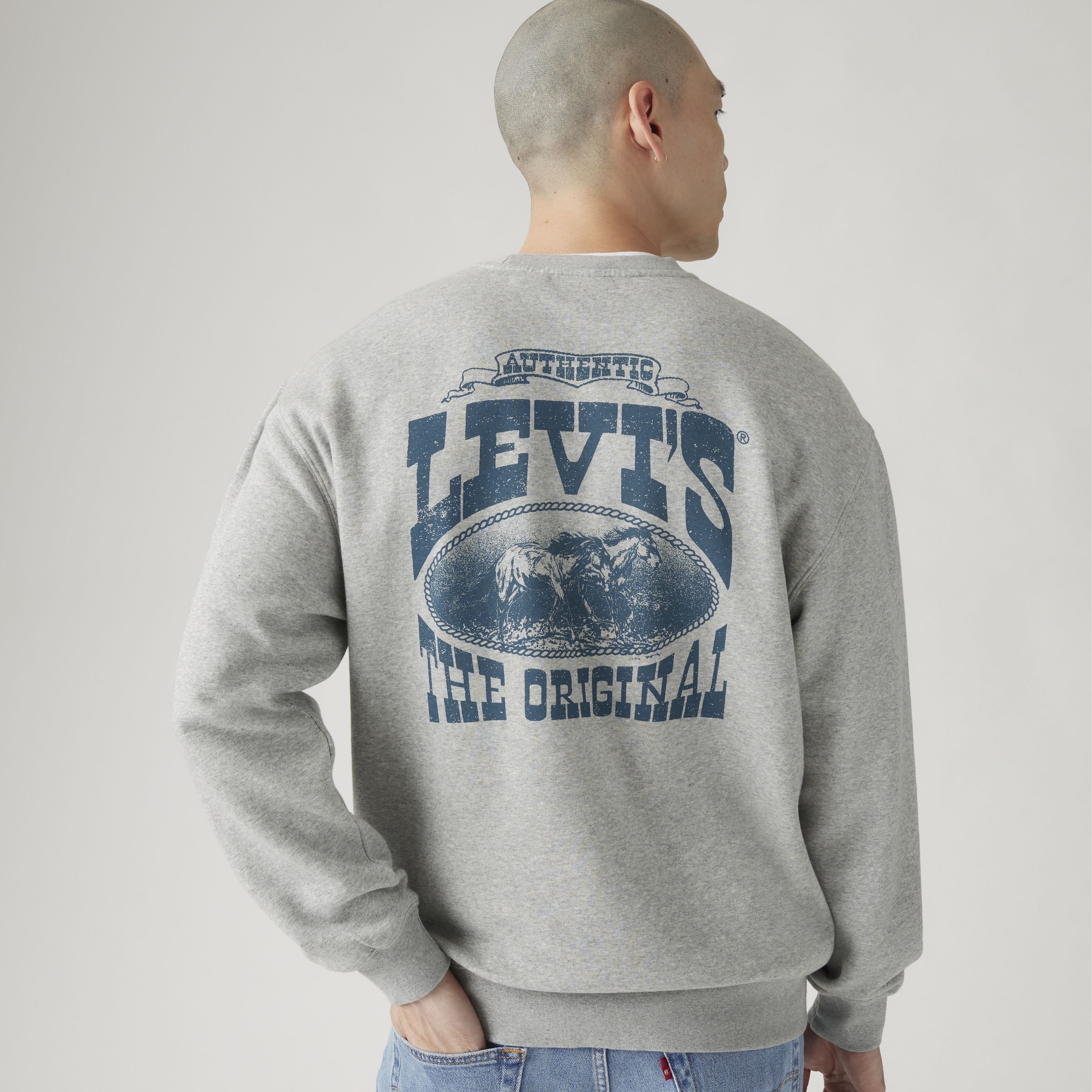 Relaxed Graphic Crewneck Sweatshirt 1