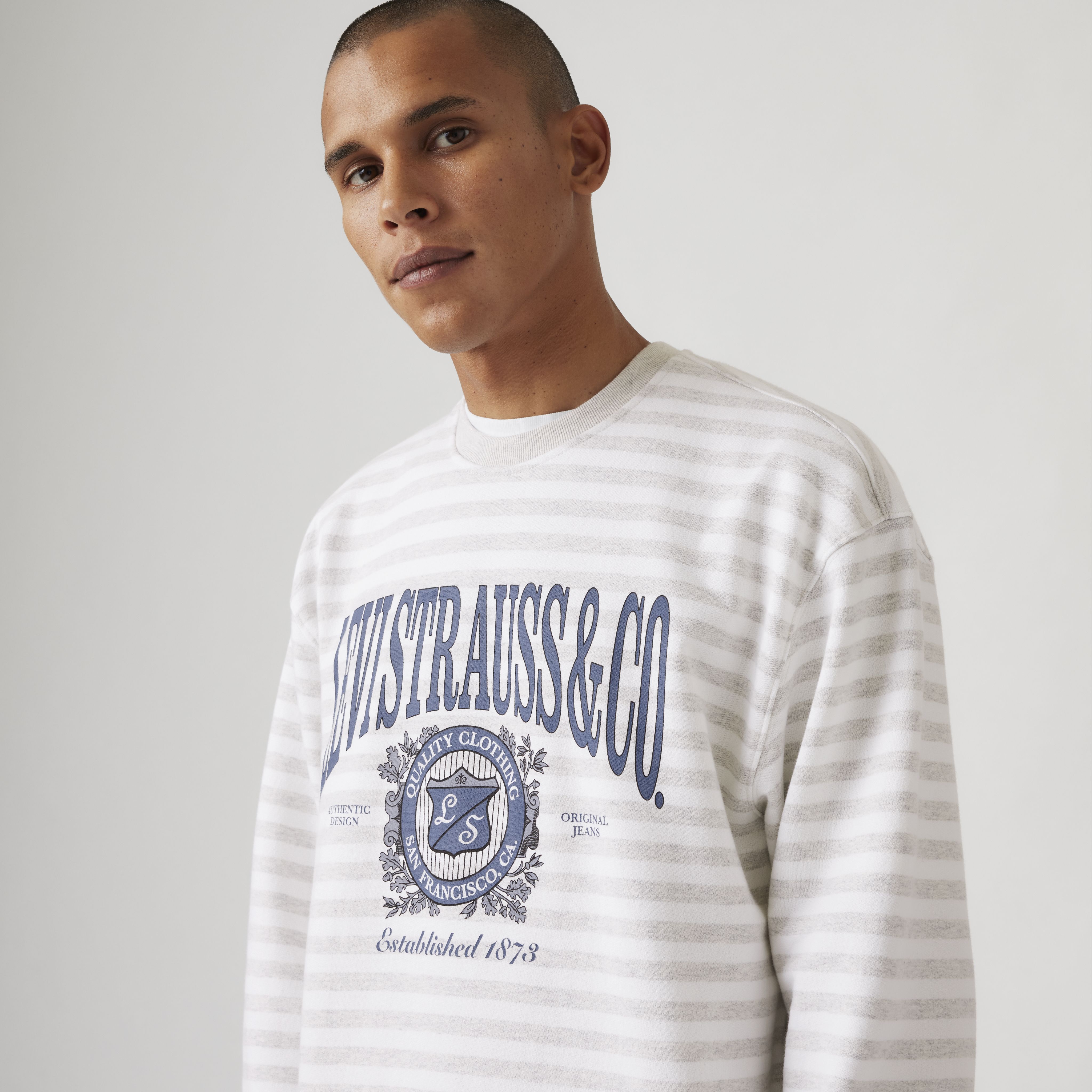 Relaxed Graphic Crewneck Sweatshirt 2