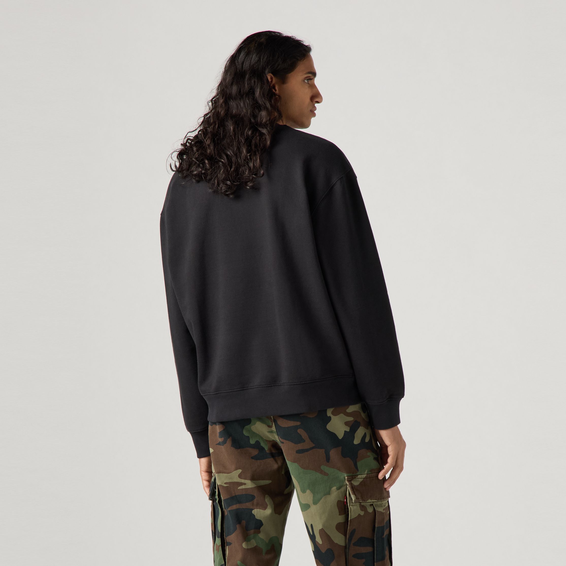 Relaxed Graphic Crewneck Sweatshirt 3