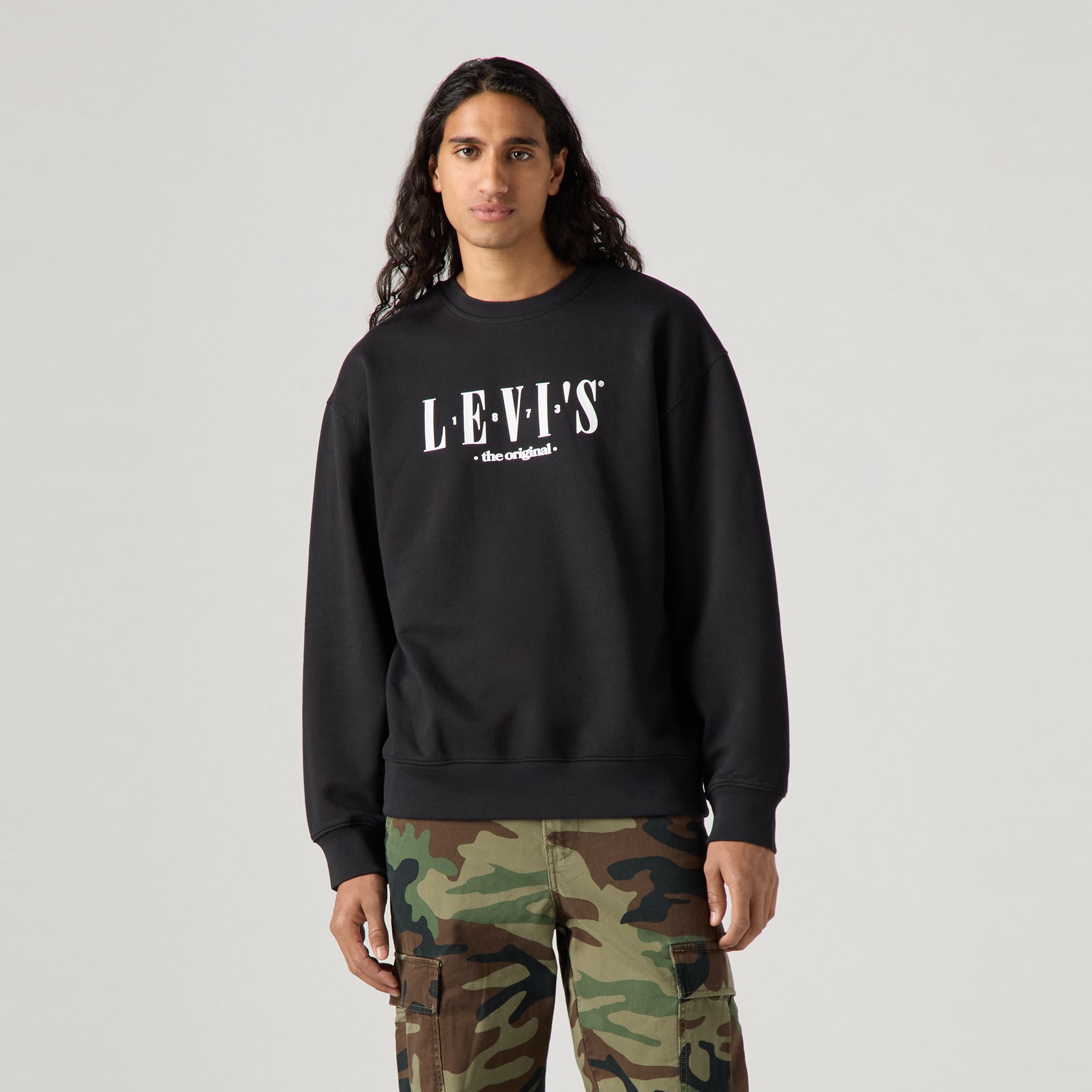 Relaxed Graphic Crewneck Sweatshirt 2
