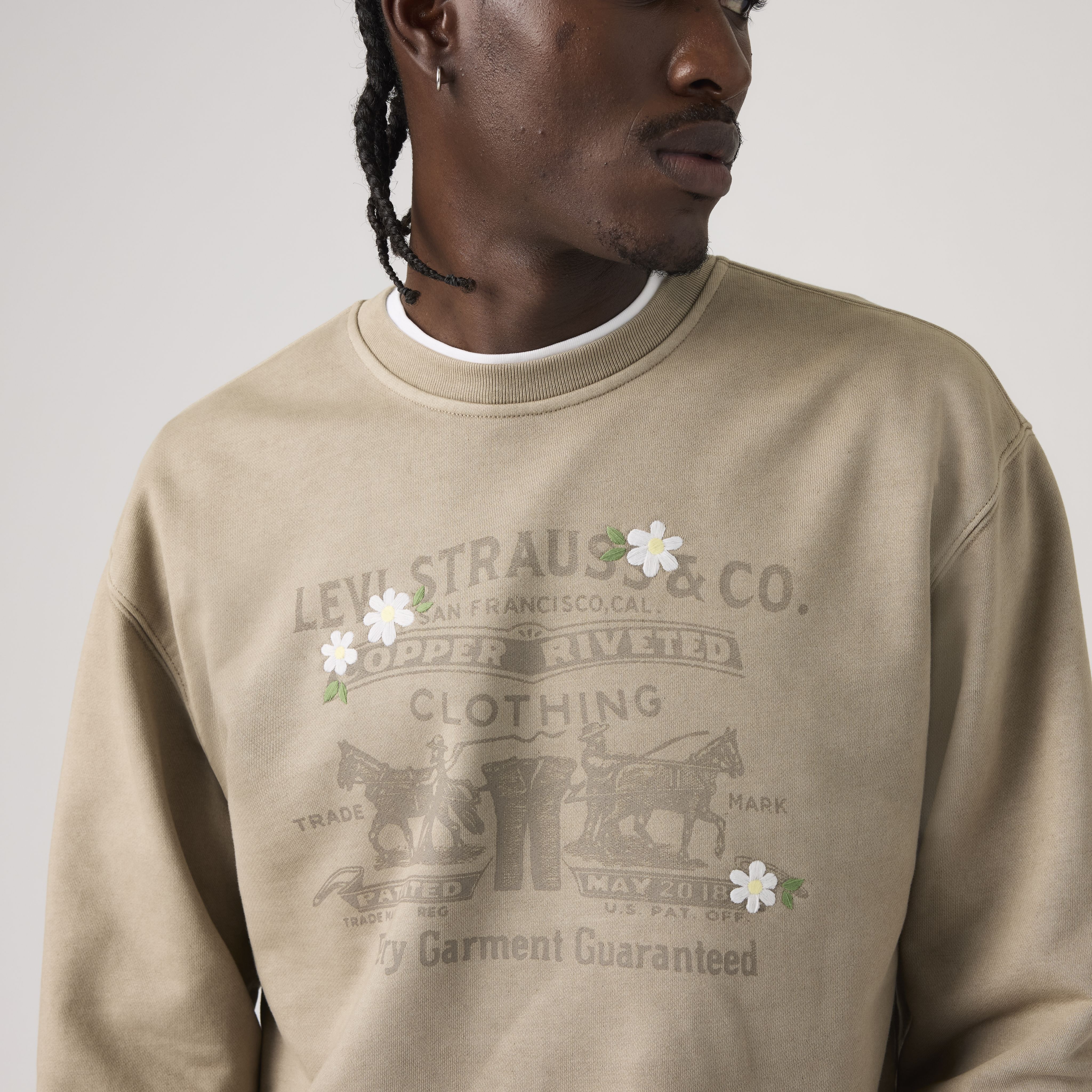 Relaxed Graphic Crewneck Sweatshirt 2