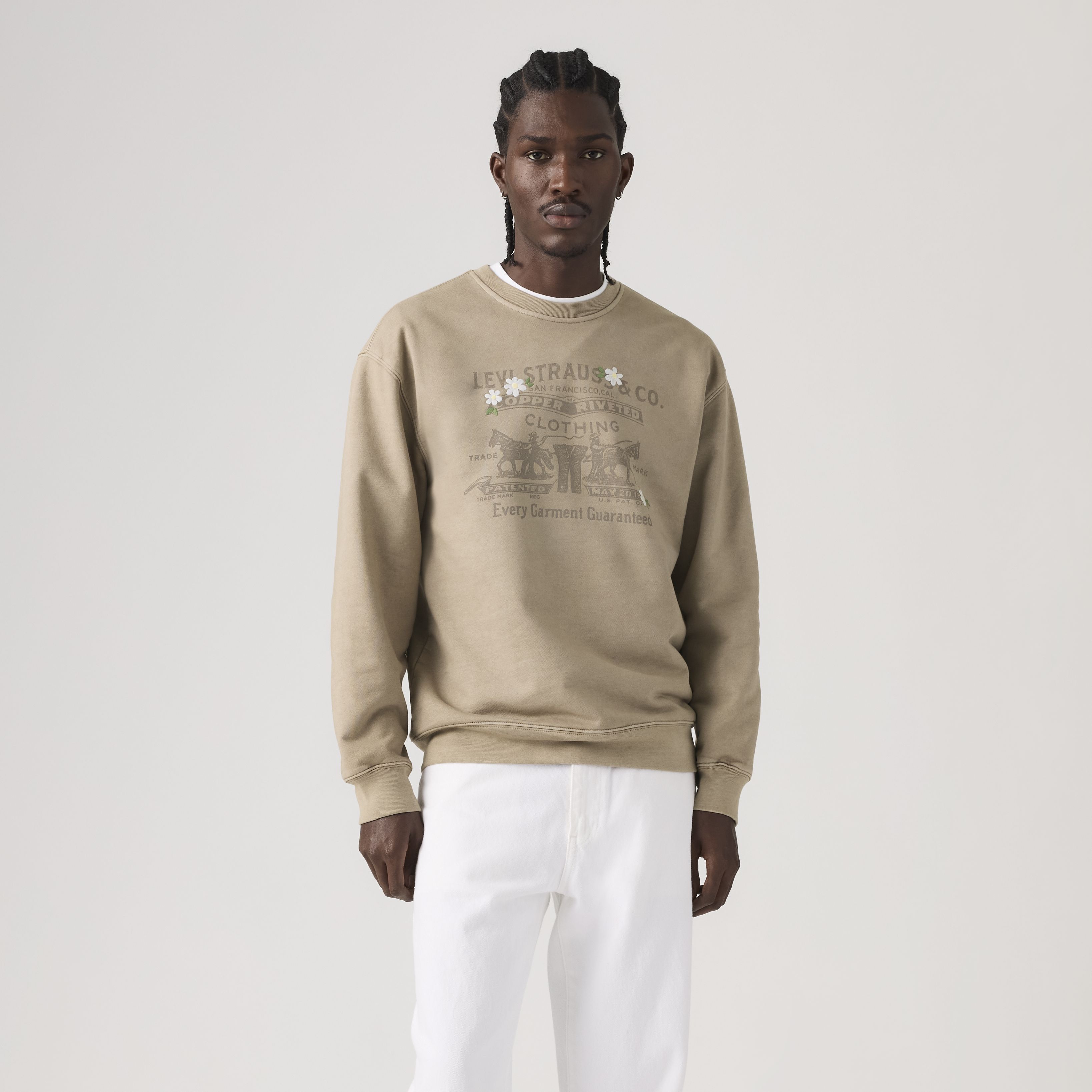 Relaxed Graphic Crewneck Sweatshirt 3