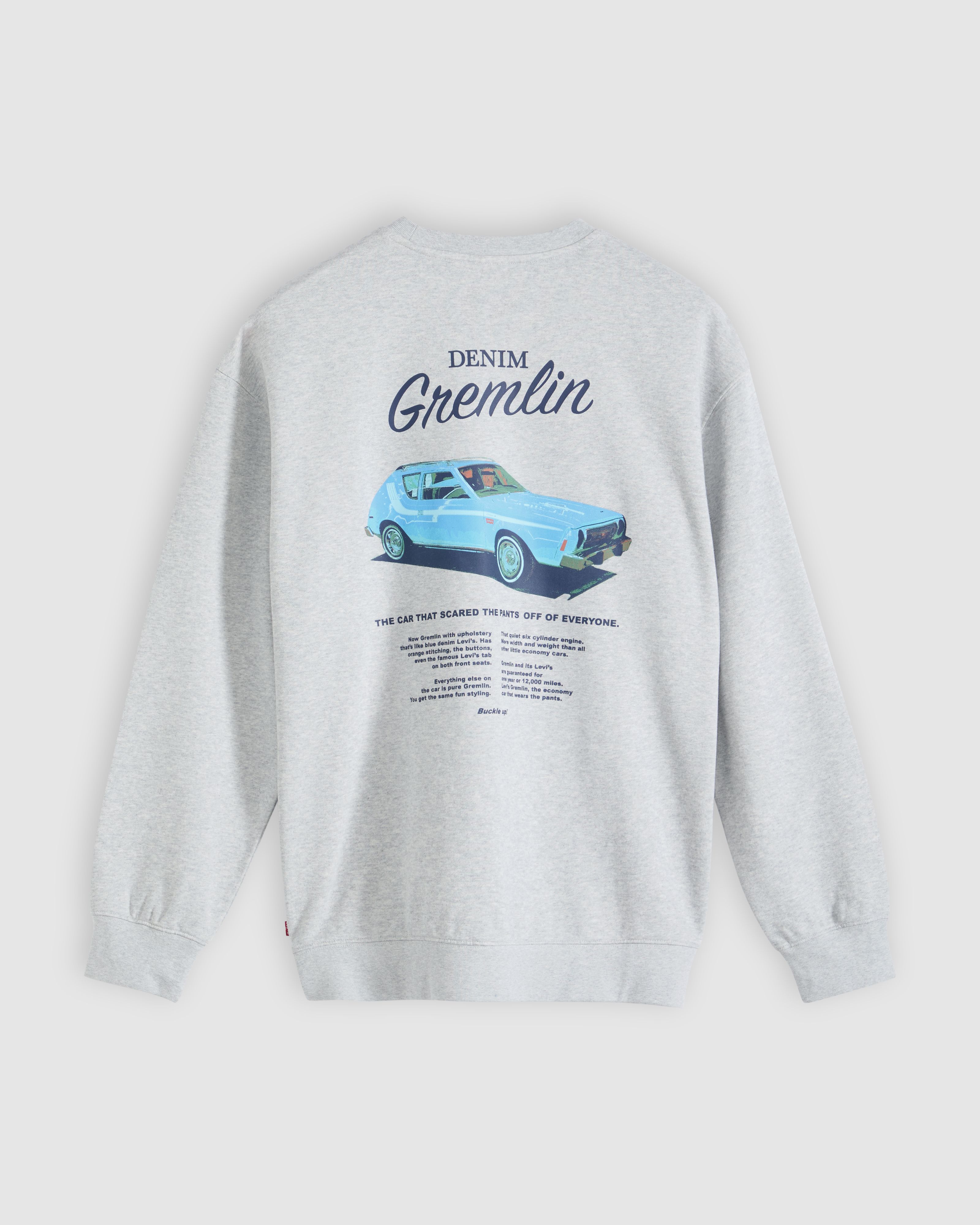 Relaxed Graphic Crewneck Sweatshirt 6