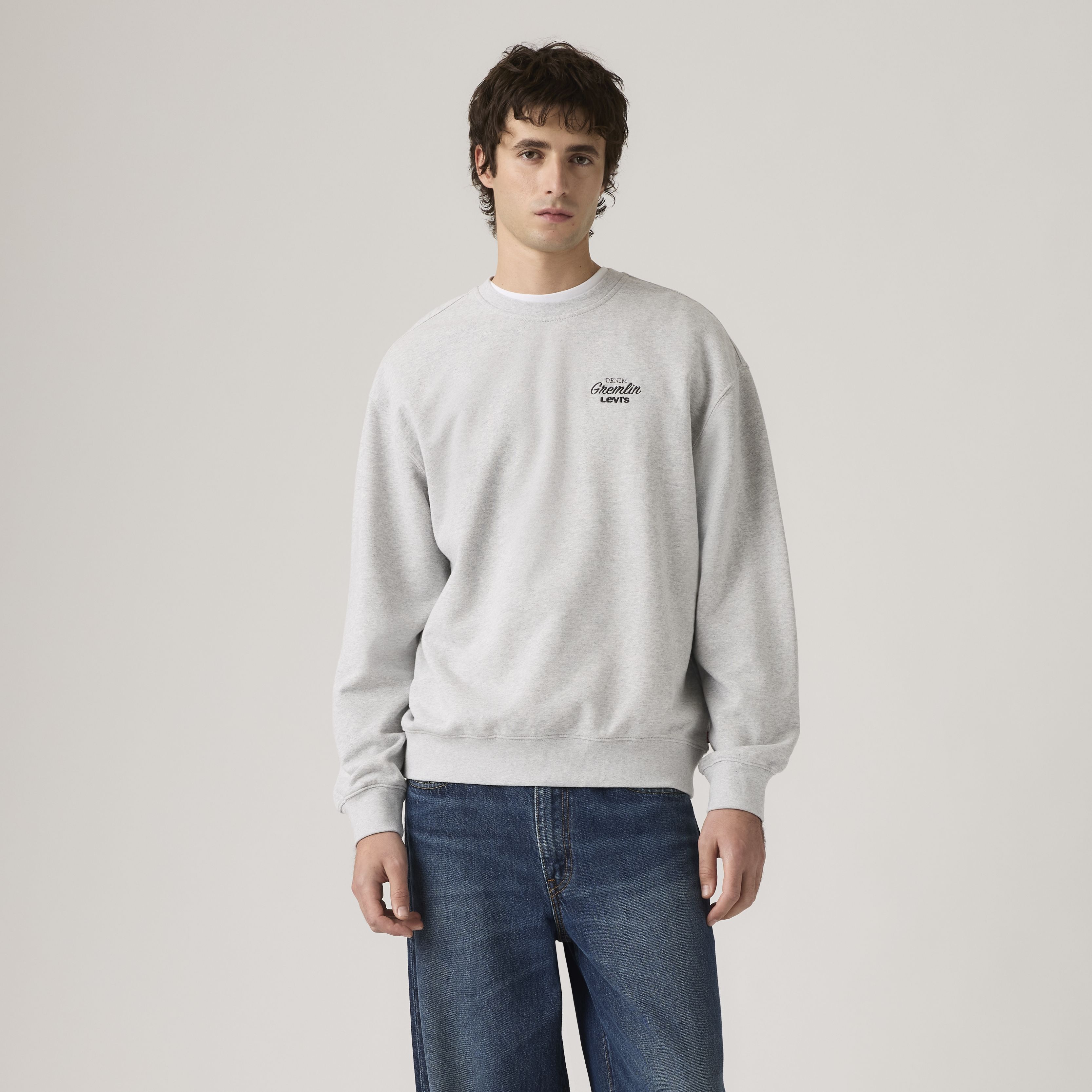 Relaxed Graphic Crewneck Sweatshirt 3