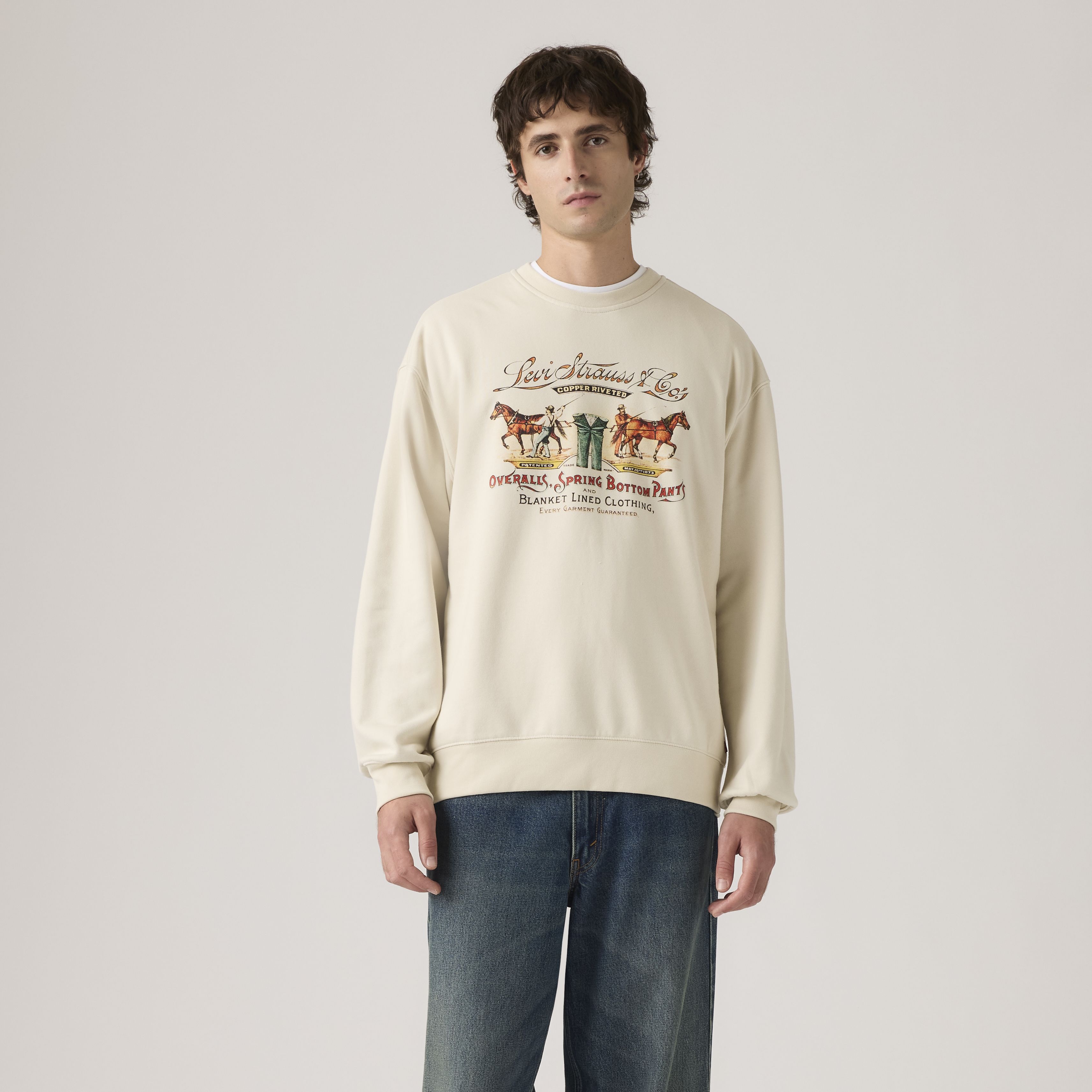 Relaxed Graphic Crewneck Sweatshirt 7