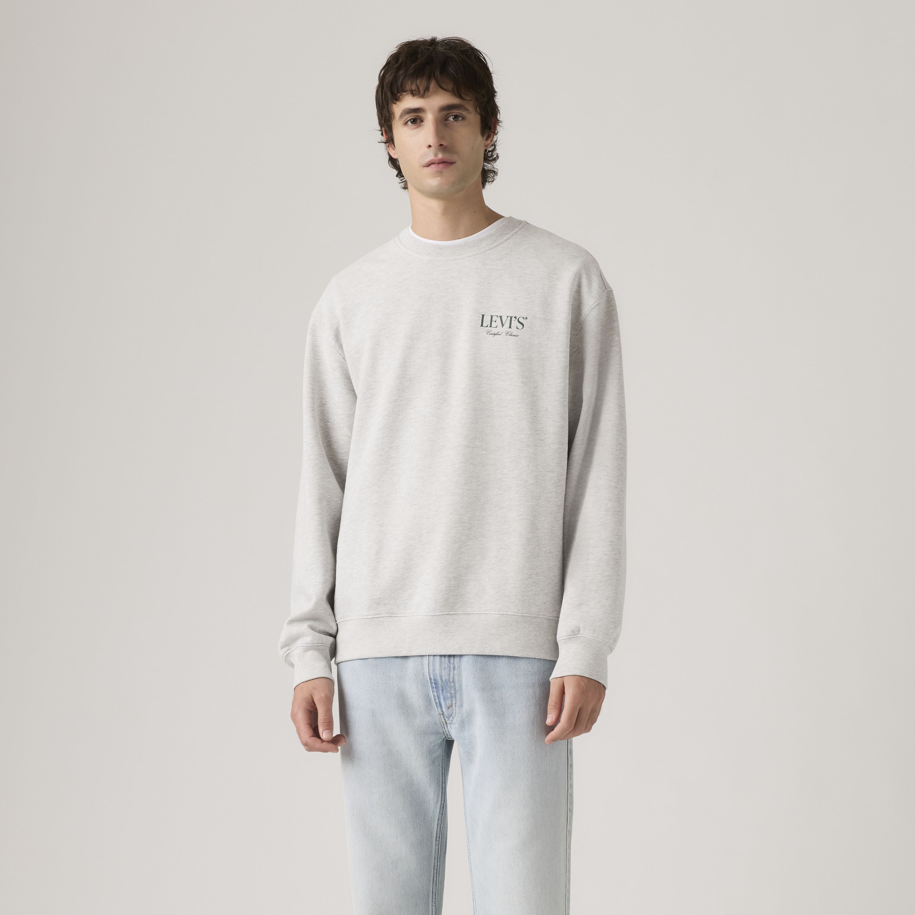 Relaxed Graphic Crewneck Sweatshirt 3