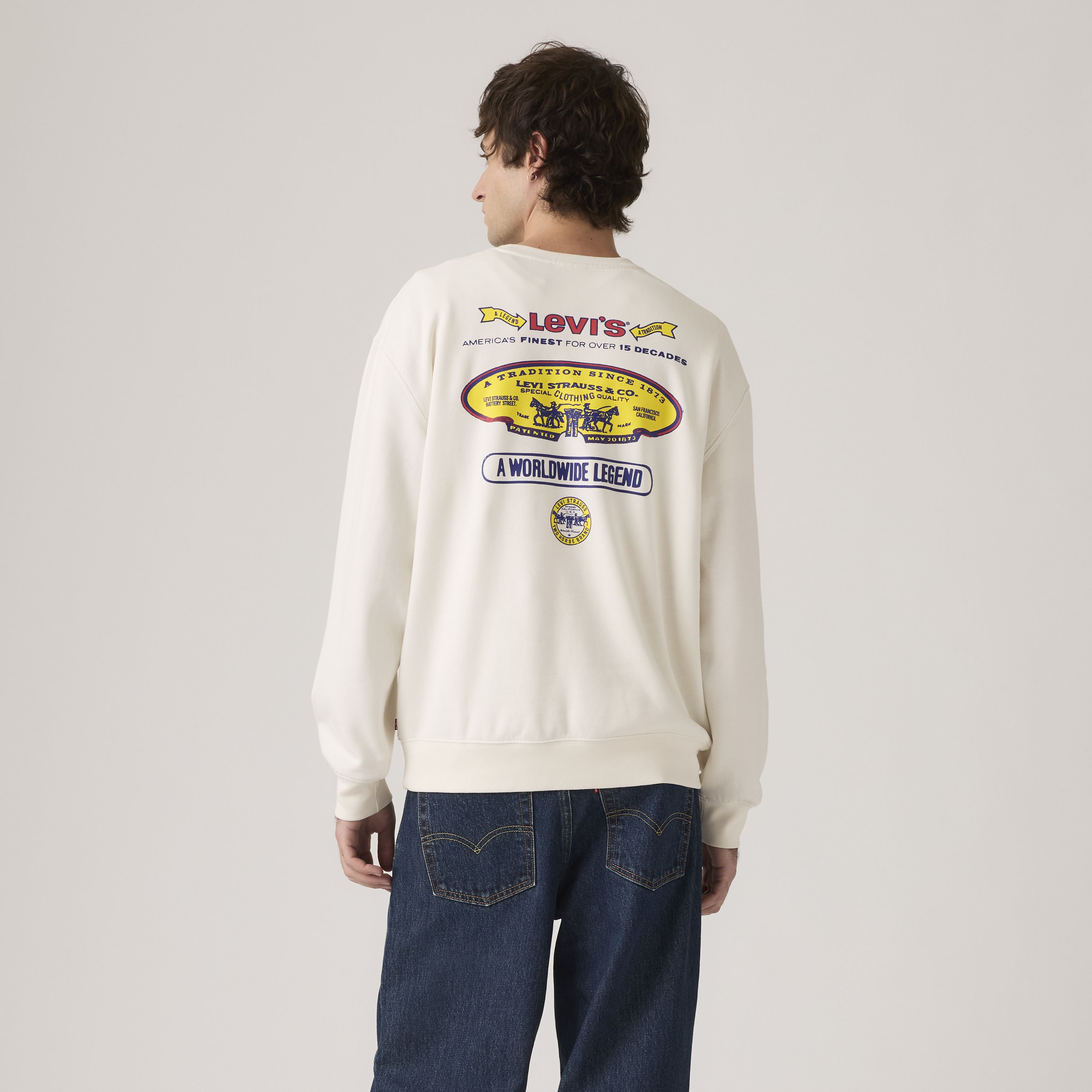 Relaxed Graphic Crewneck Sweatshirt 4