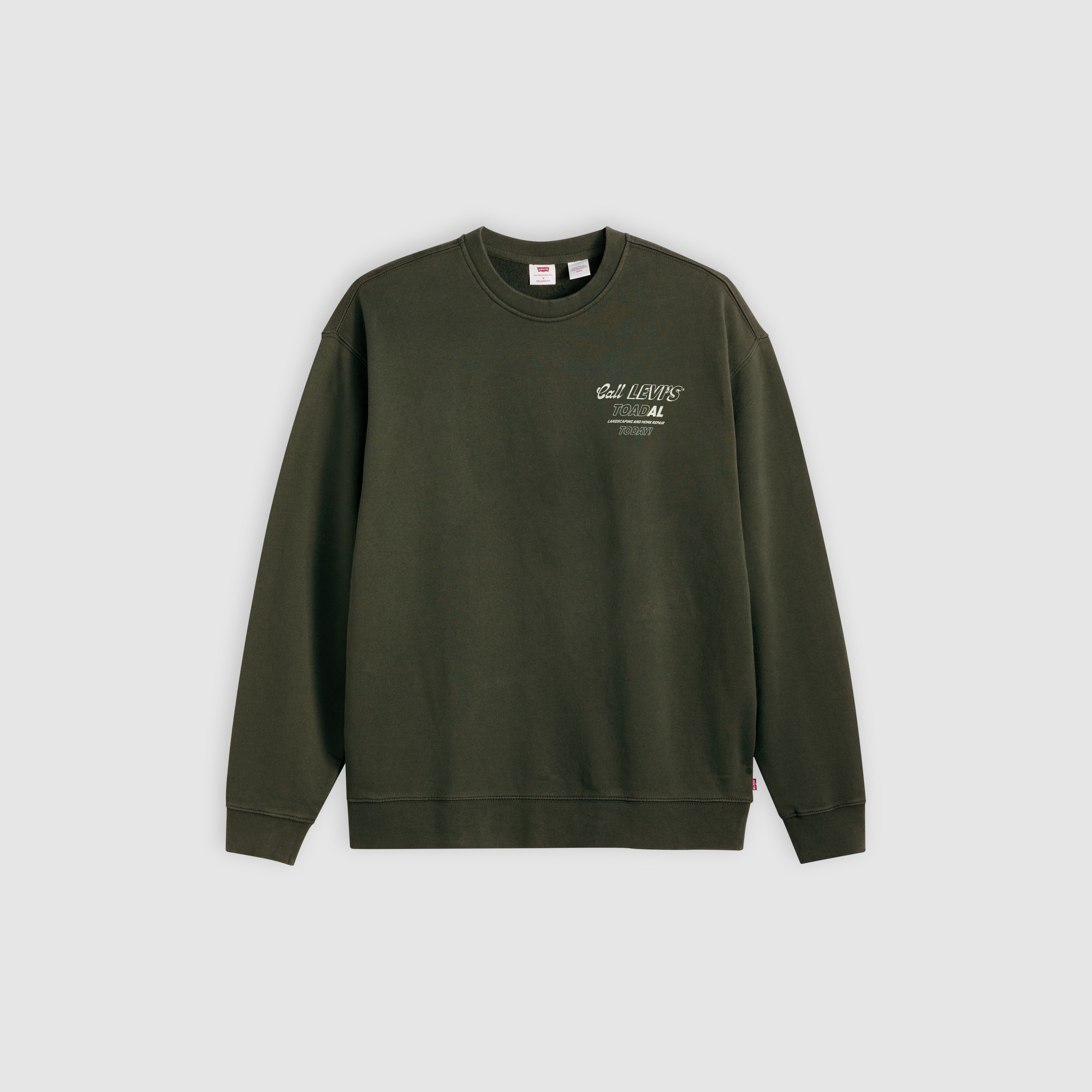 Relaxed Graphic Crewneck Sweatshirt - Green | Levi's® US