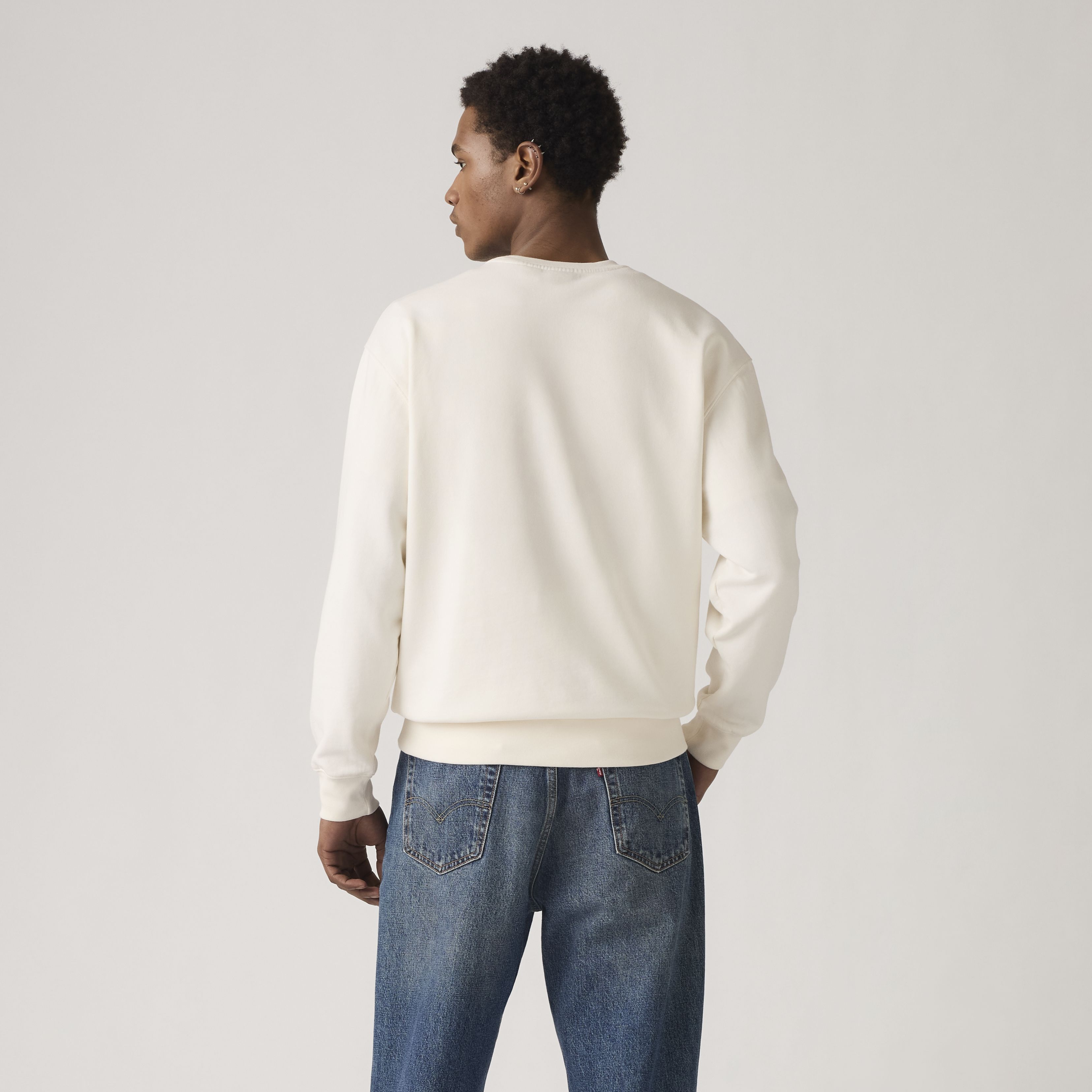 Relaxed Graphic Crewneck Sweatshirt 4