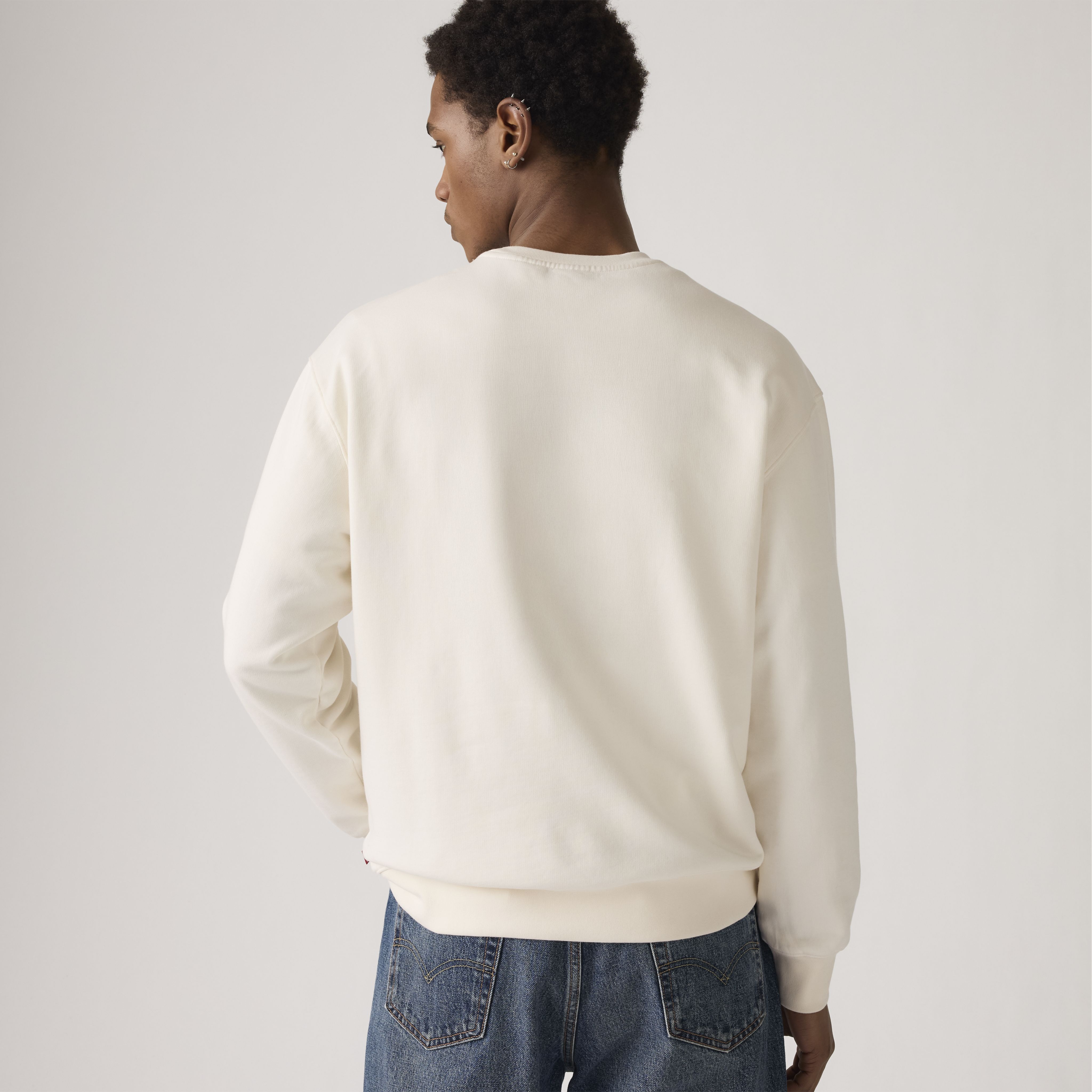 Relaxed Graphic Crewneck Sweatshirt 1