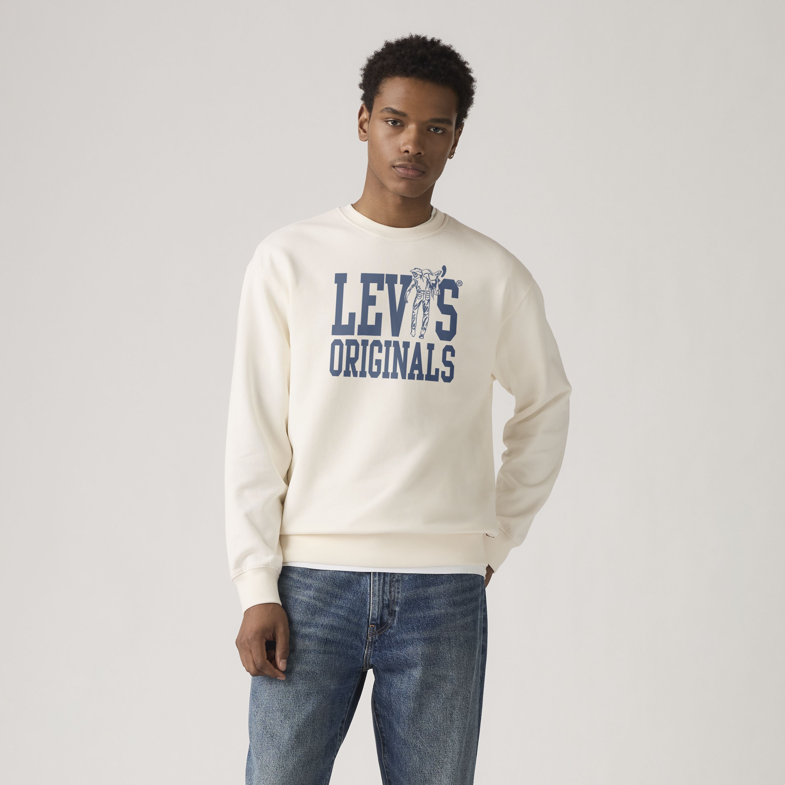 Relaxed Graphic Crewneck Sweatshirt 3