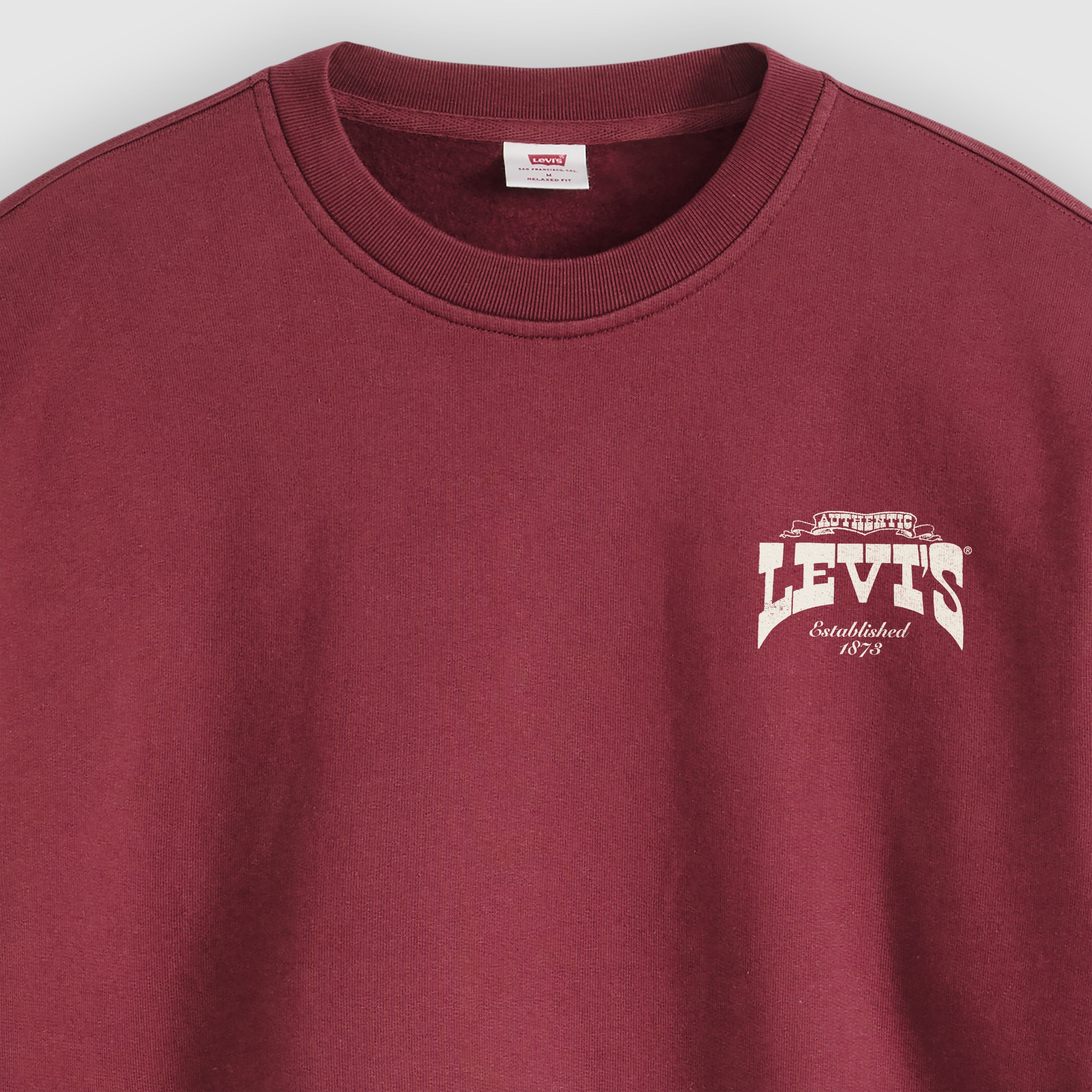 Relaxed Graphic Crewneck Sweatshirt 6