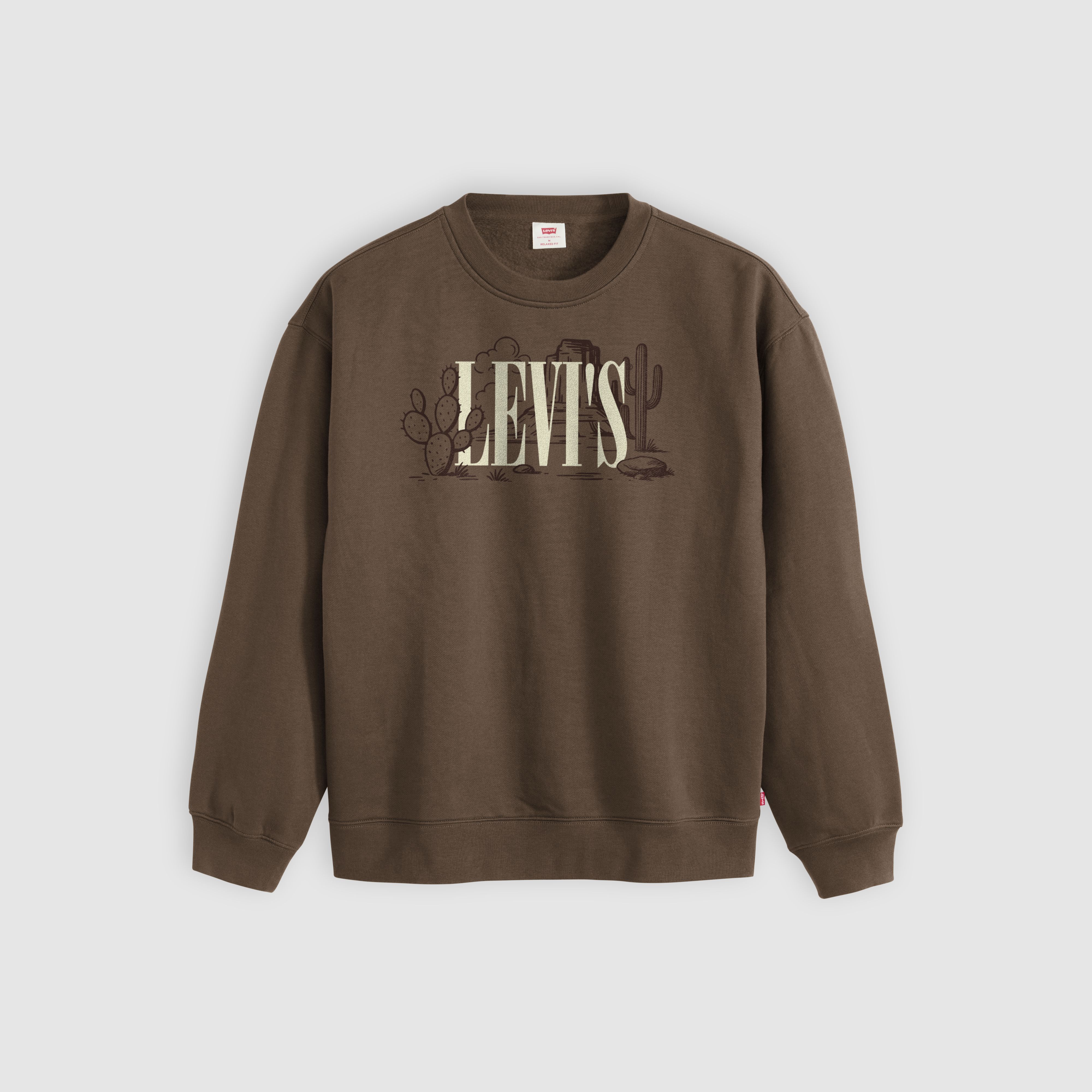 Relaxed Graphic Crewneck Sweatshirt 5