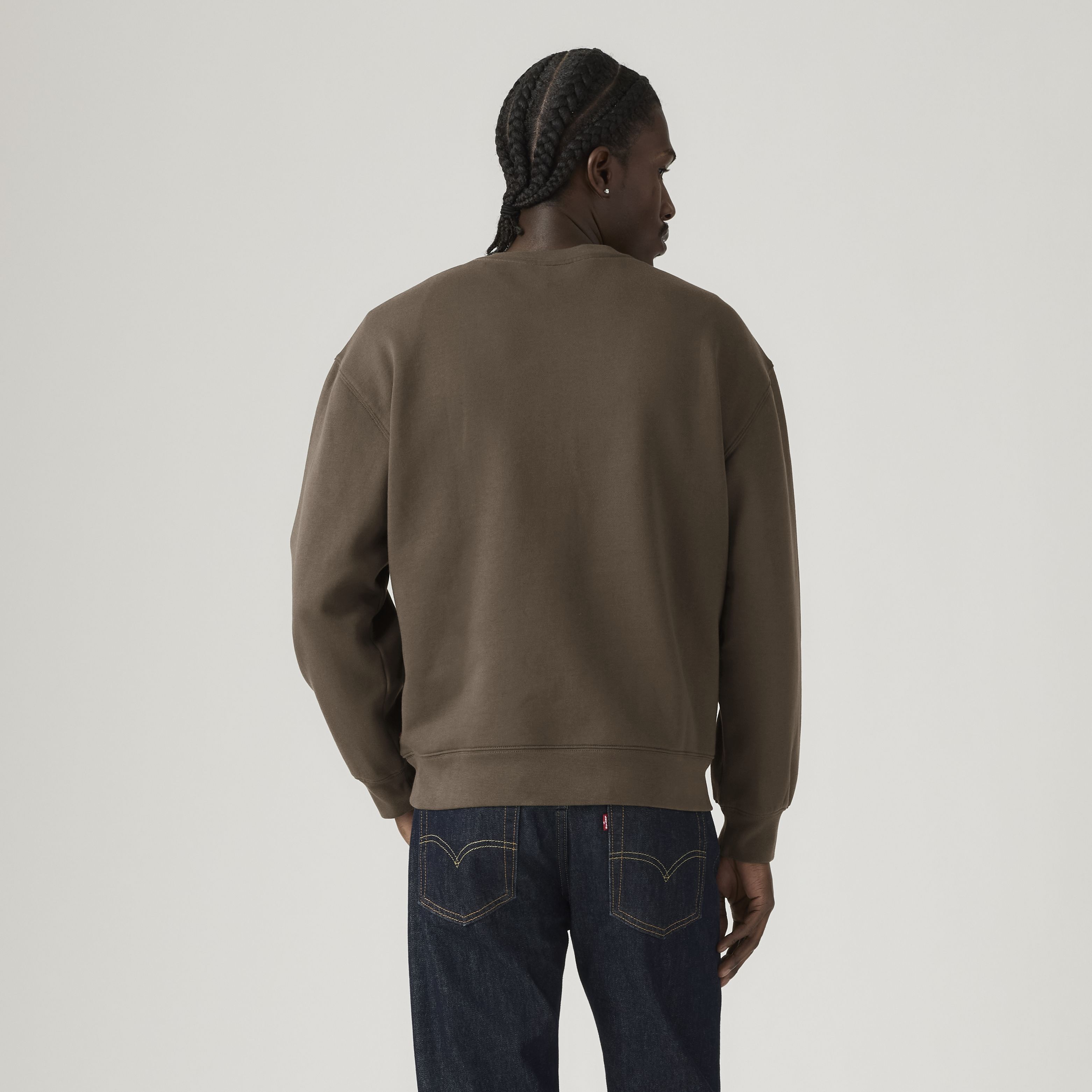 Relaxed Graphic Crewneck Sweatshirt 4