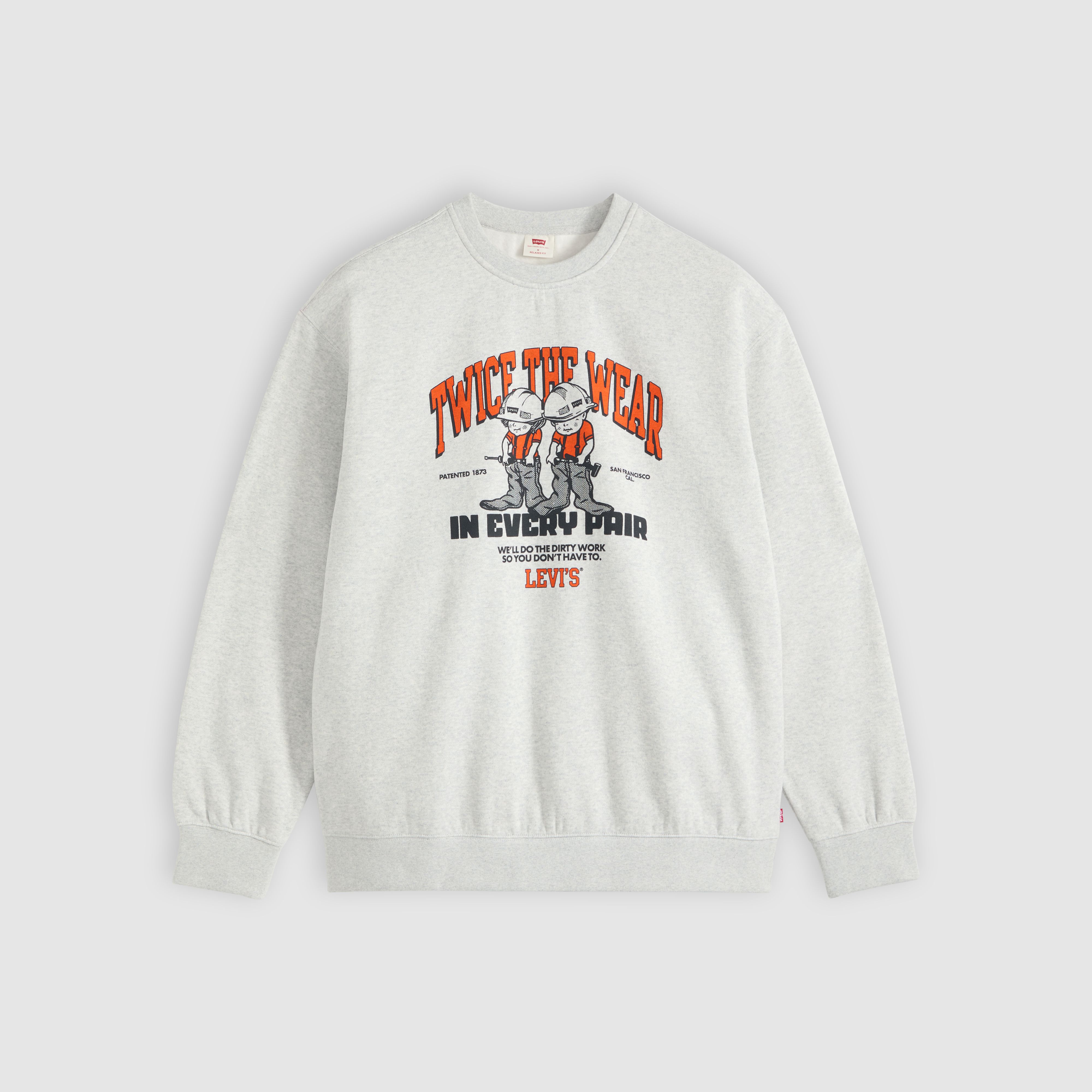 Relaxed Graphic Crewneck Sweatshirt 5