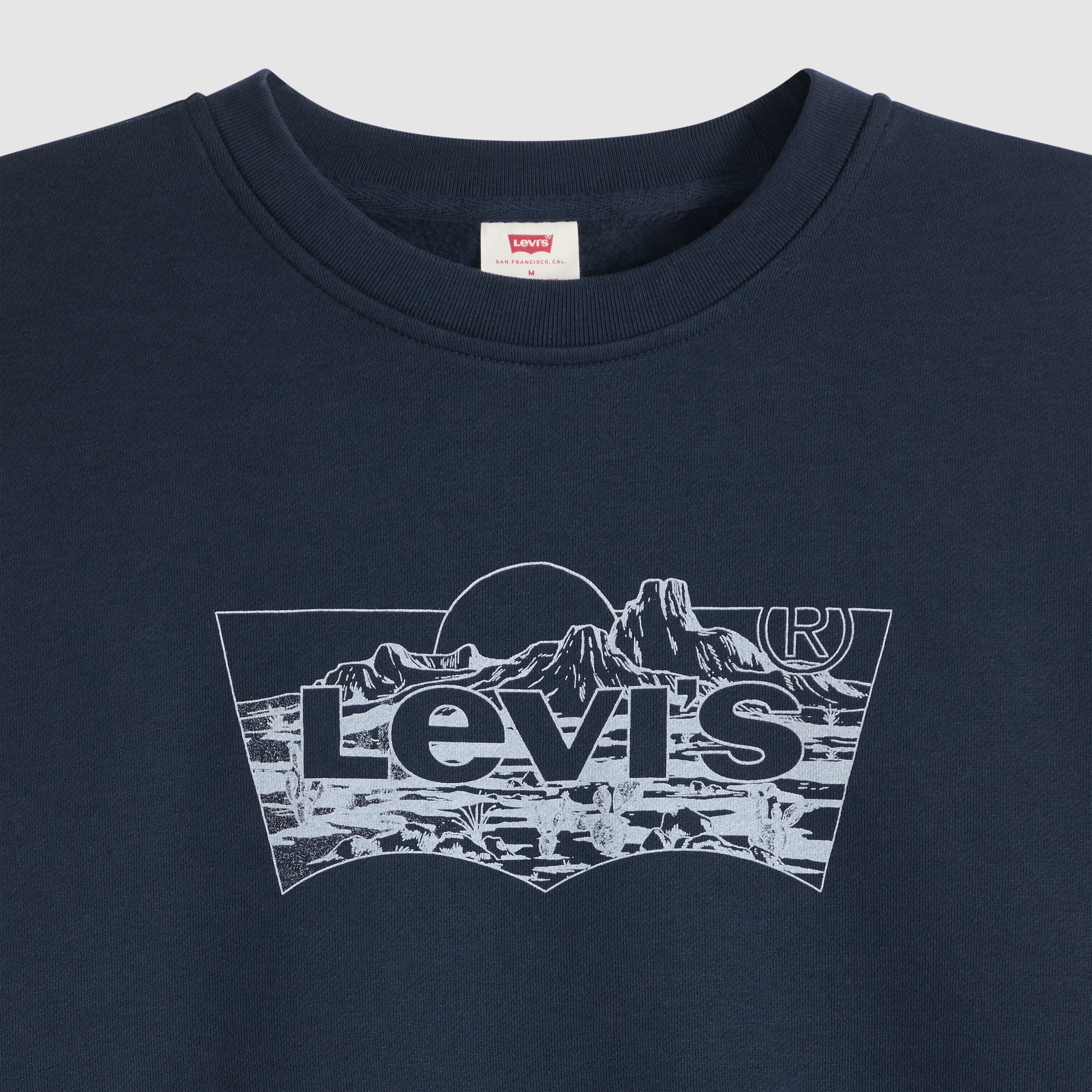 Relaxed Graphic Crewneck Sweatshirt 6