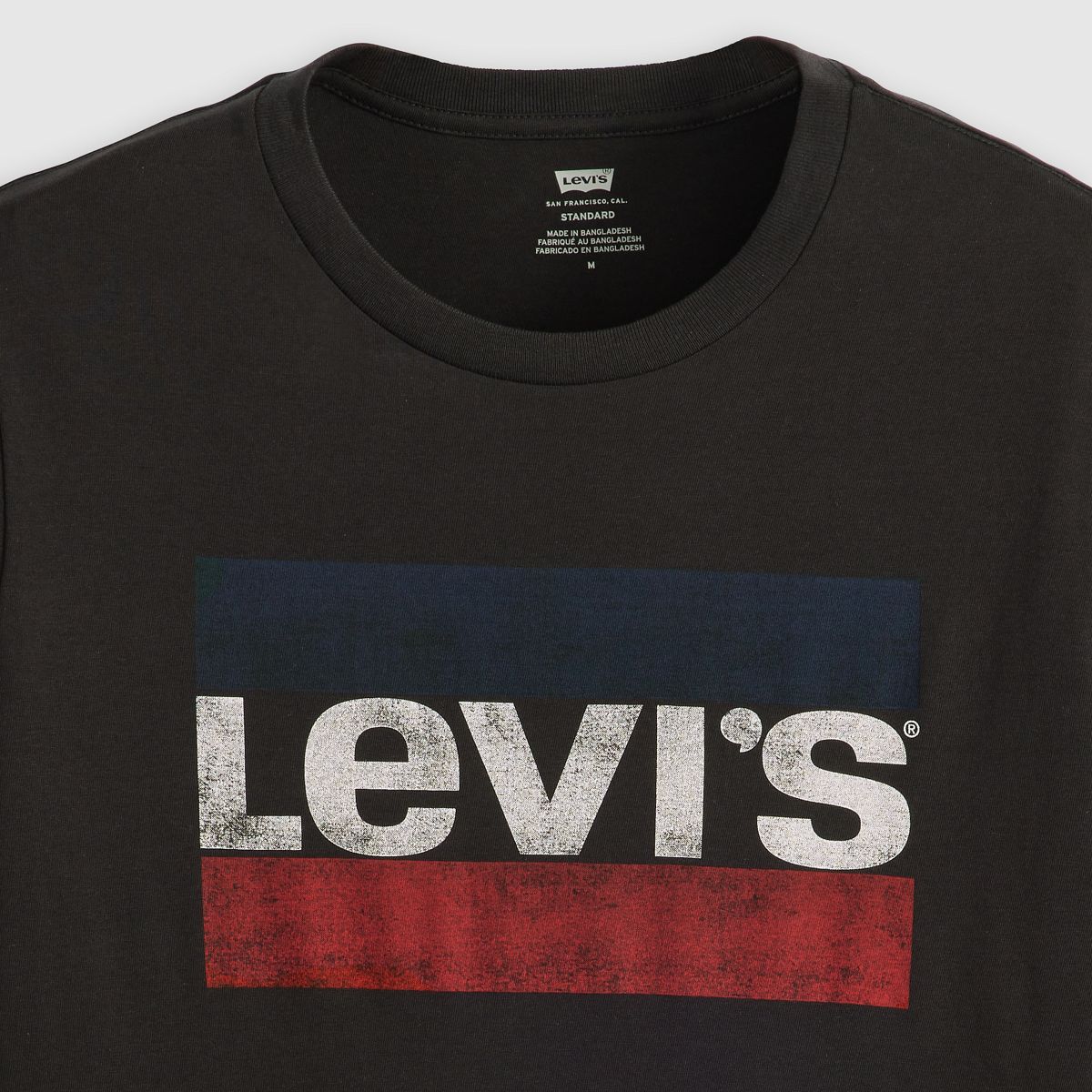 Standard Levi's® Sportswear Logo Graphic T-Shirt — Black
