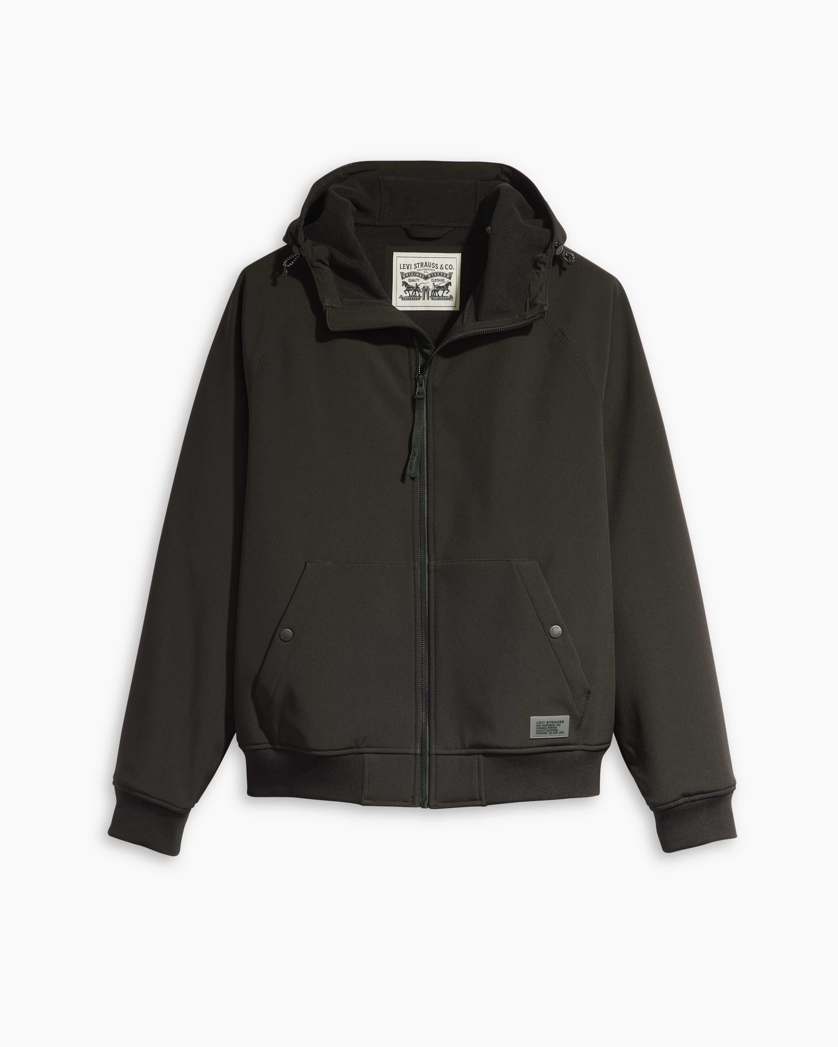 Soft Shell Hoodie Bomber Jacket 1