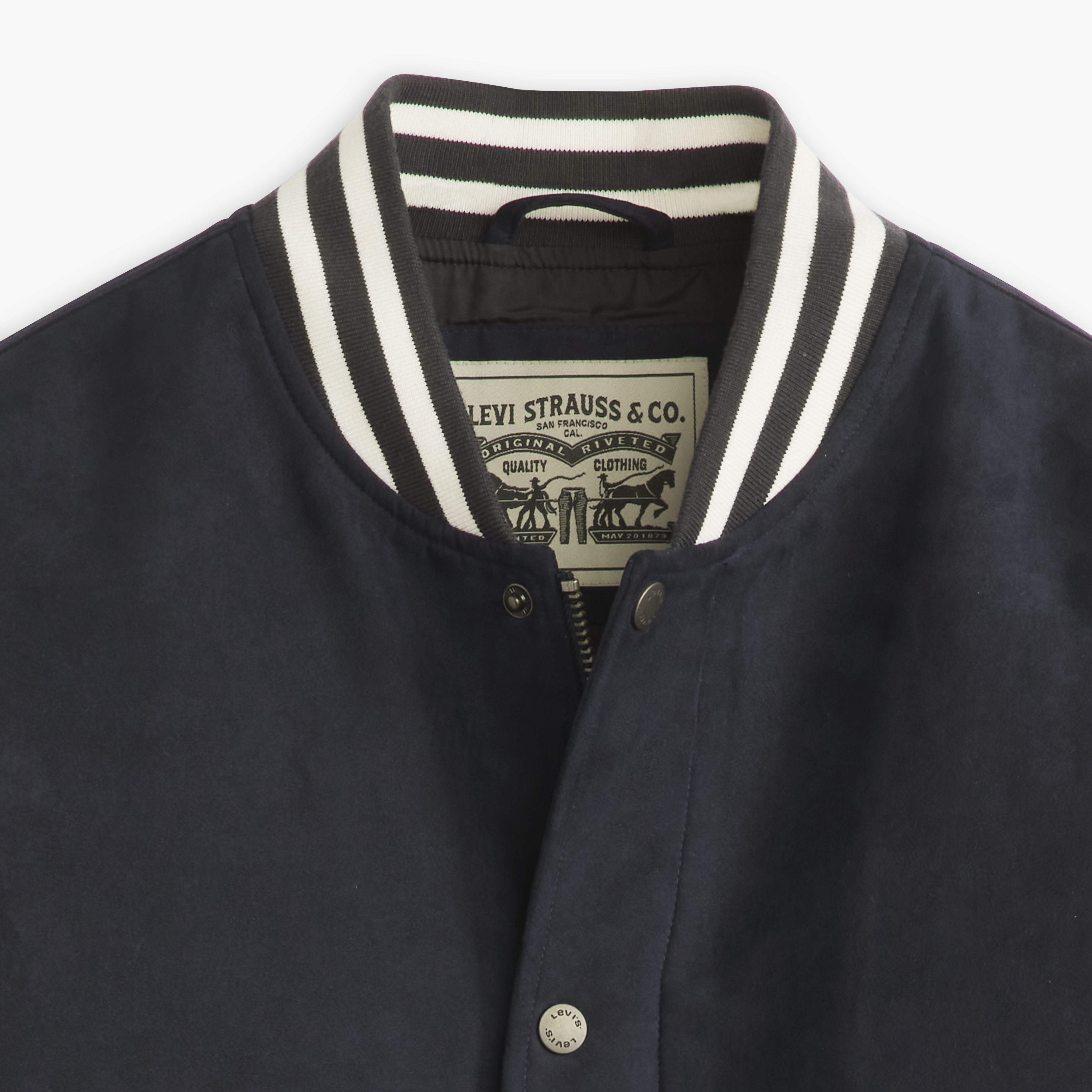 Faux Suede Varsity Jacket 4