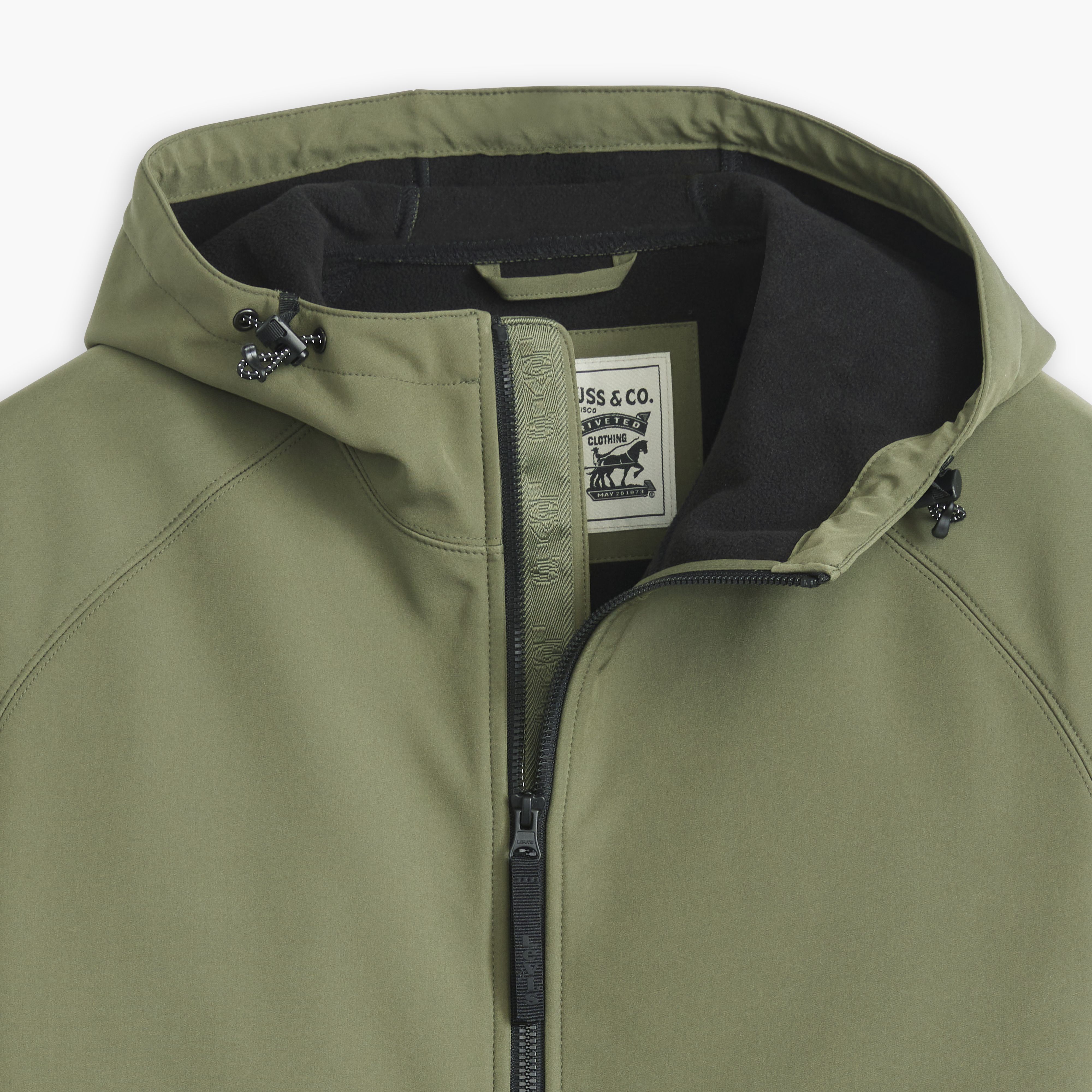 Soft Shell Hoodie Bomber Jacket 4