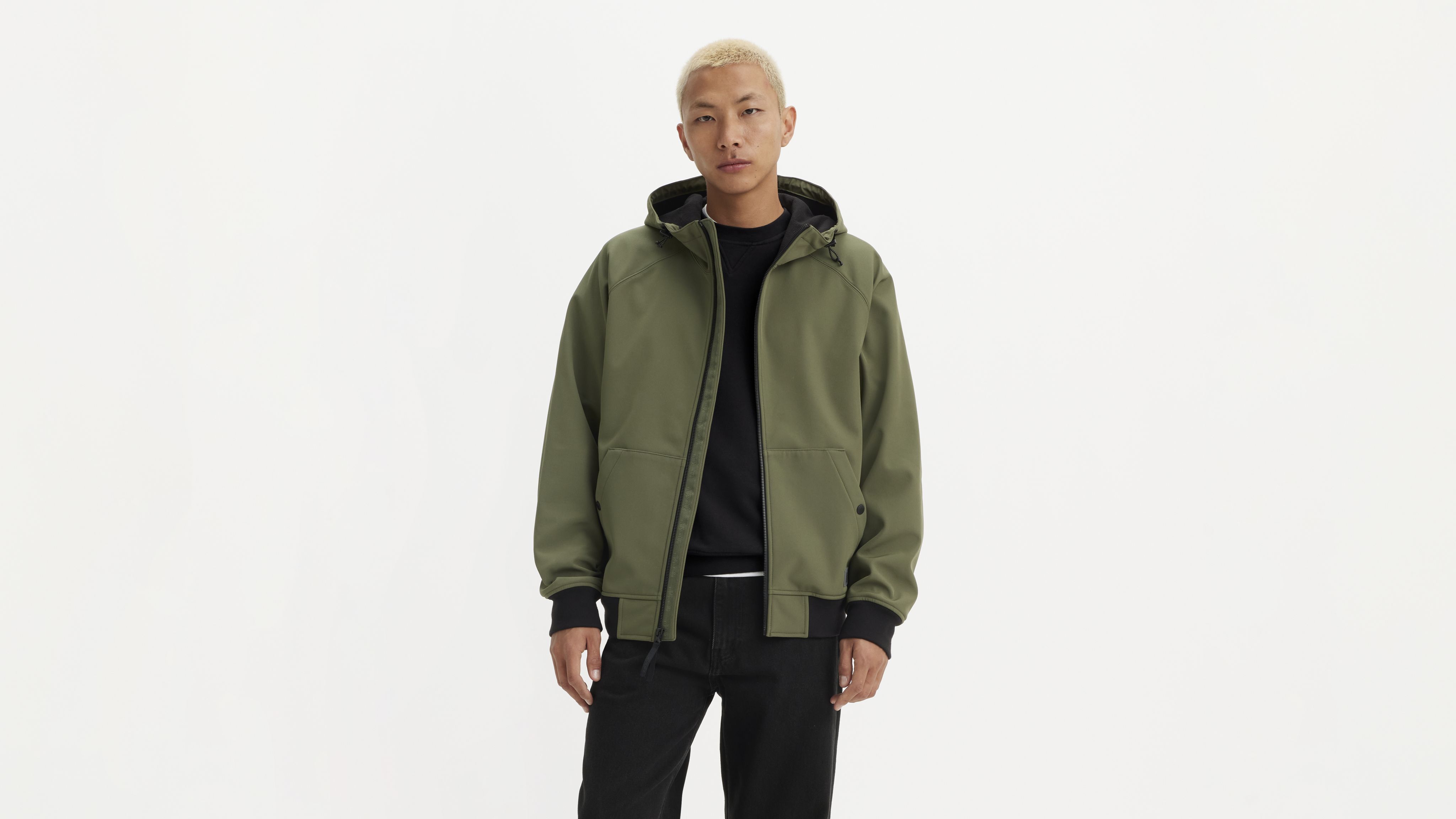 Soft Shell Hoodie Bomber Jacket 2