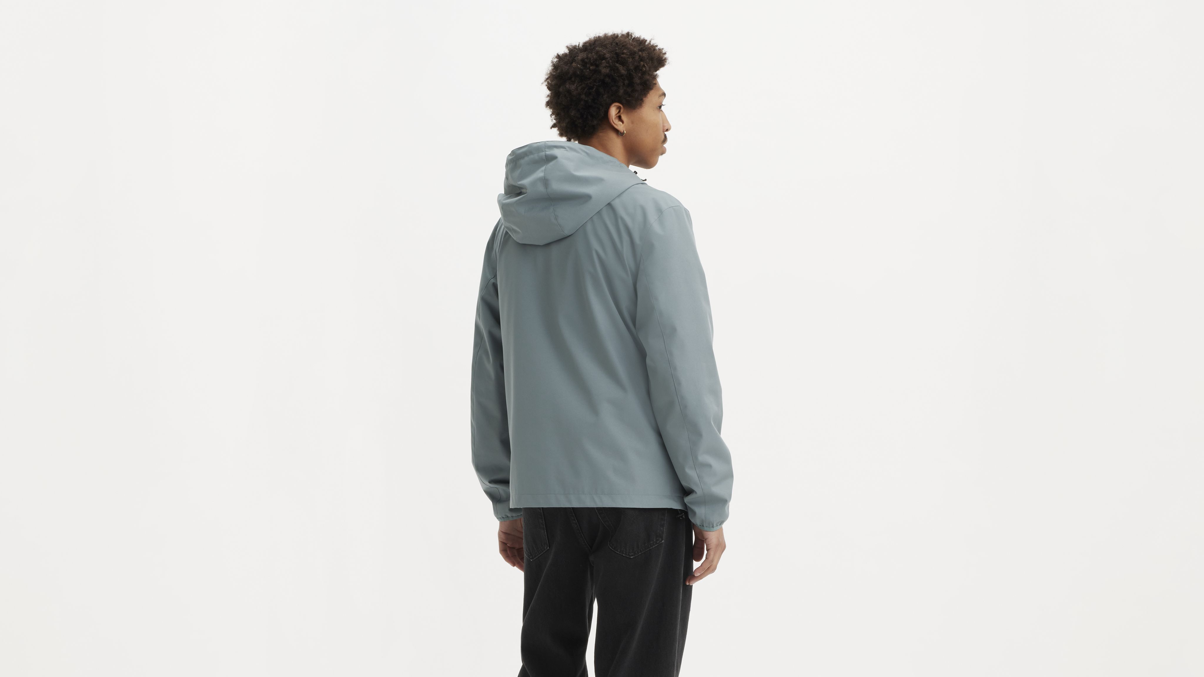 Hooded Rain Windbreaker Jacket 2