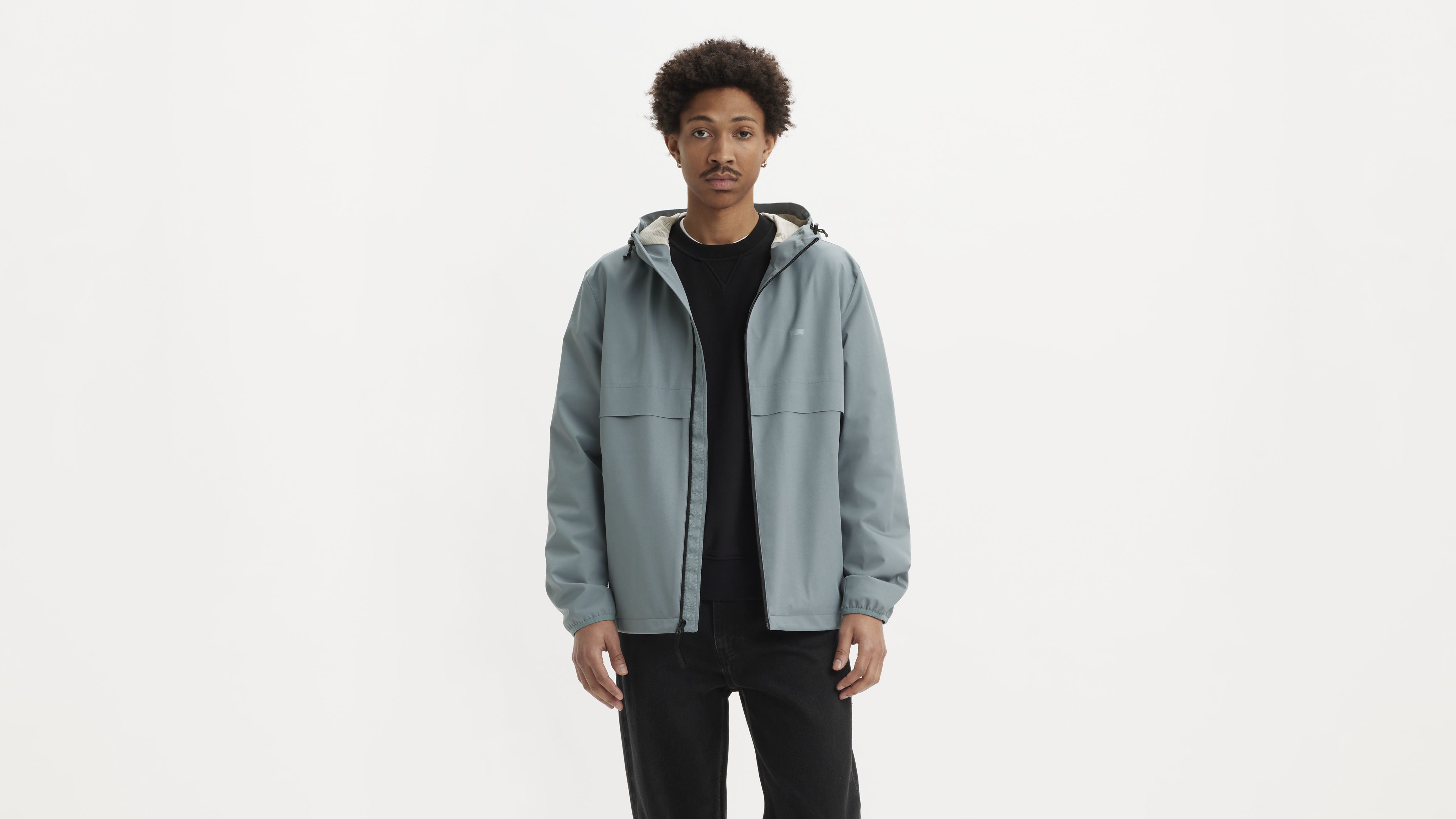 Hooded Rain Windbreaker Jacket 1