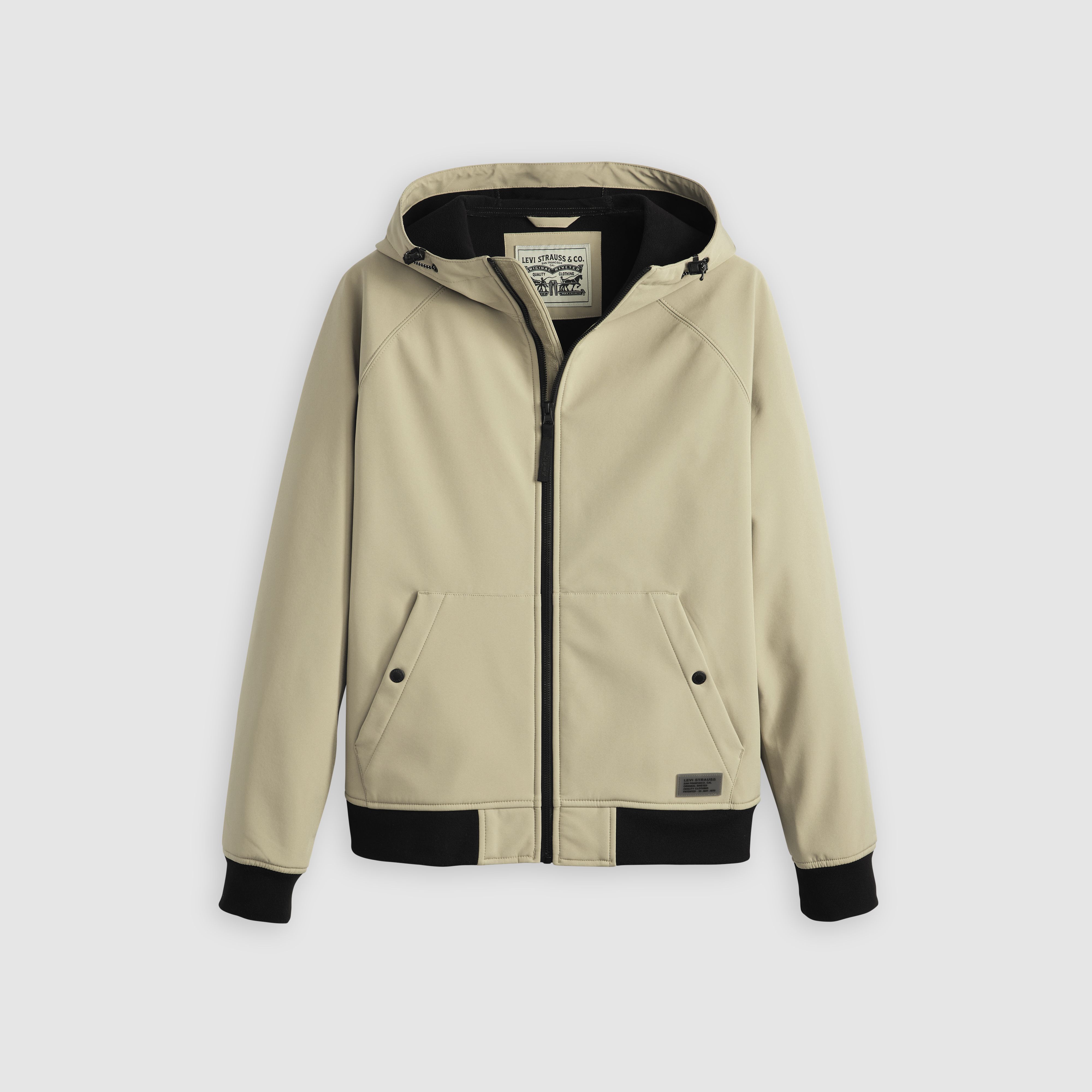 Soft Shell Hoodie Bomber Jacket 3
