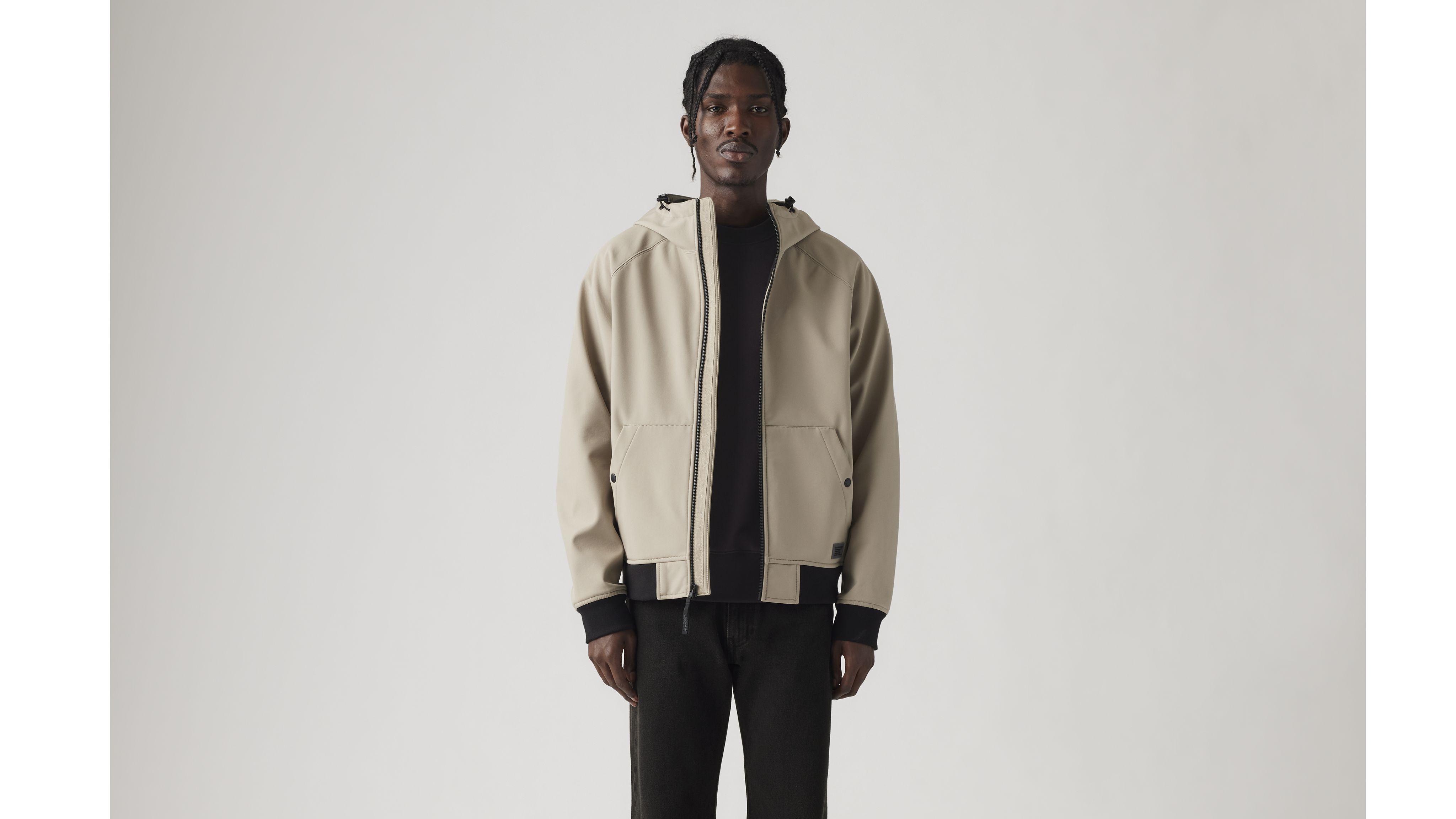 Soft Shell Hoodie Bomber Jacket 1