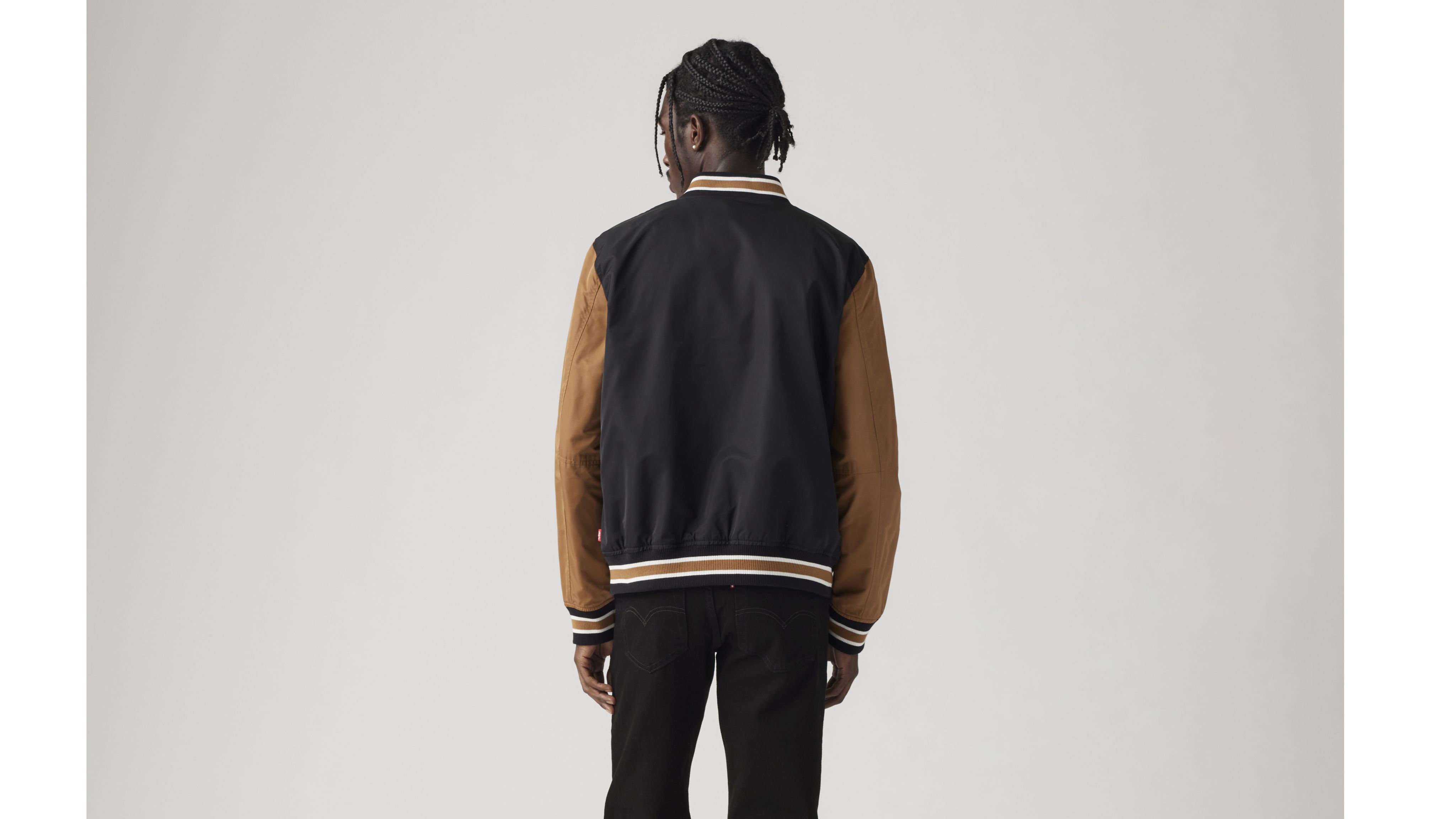 Lightweight Colorblock Varsity Jacket 2