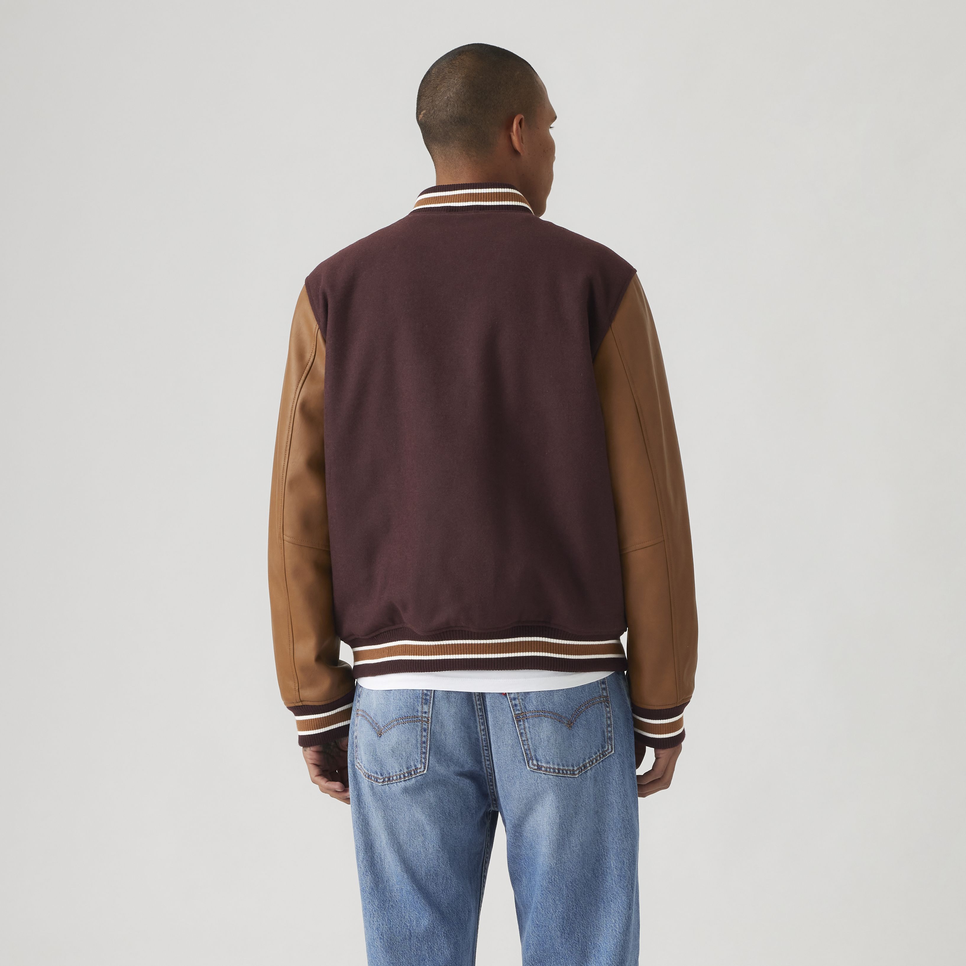 Mixed Media Varsity Jacket 4