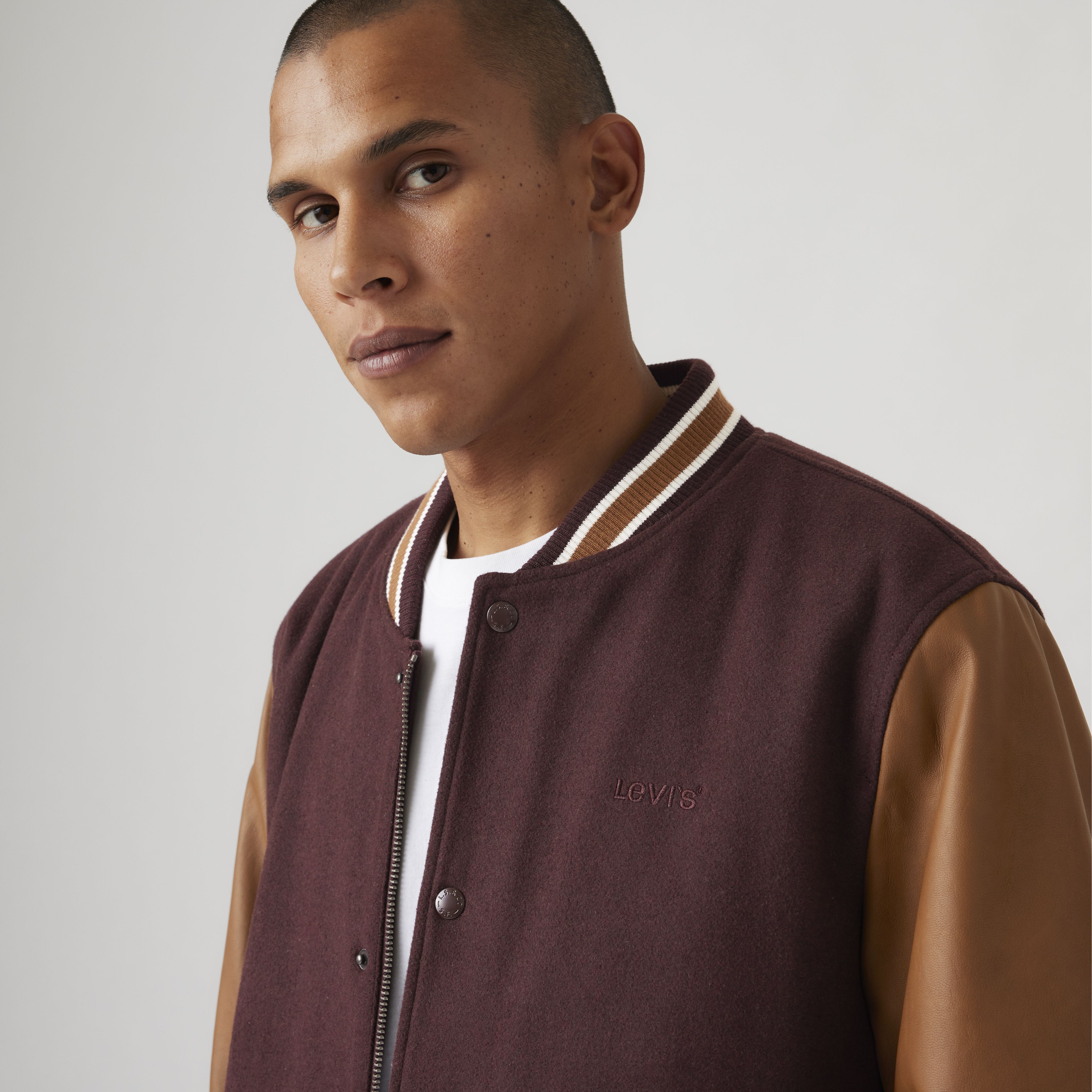 Mixed Media Varsity Jacket 2