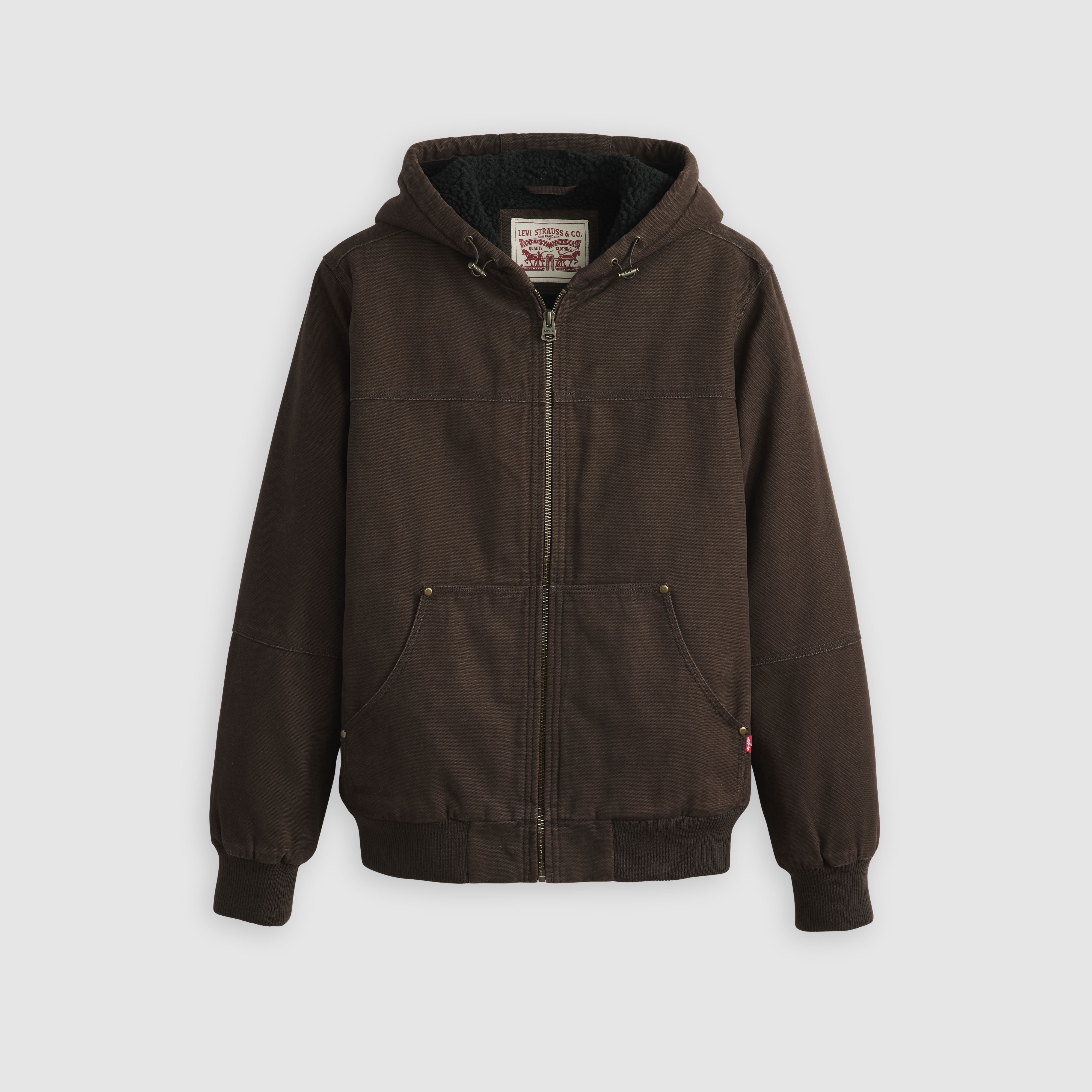 Sherpa Lined Hooded Jacket 5