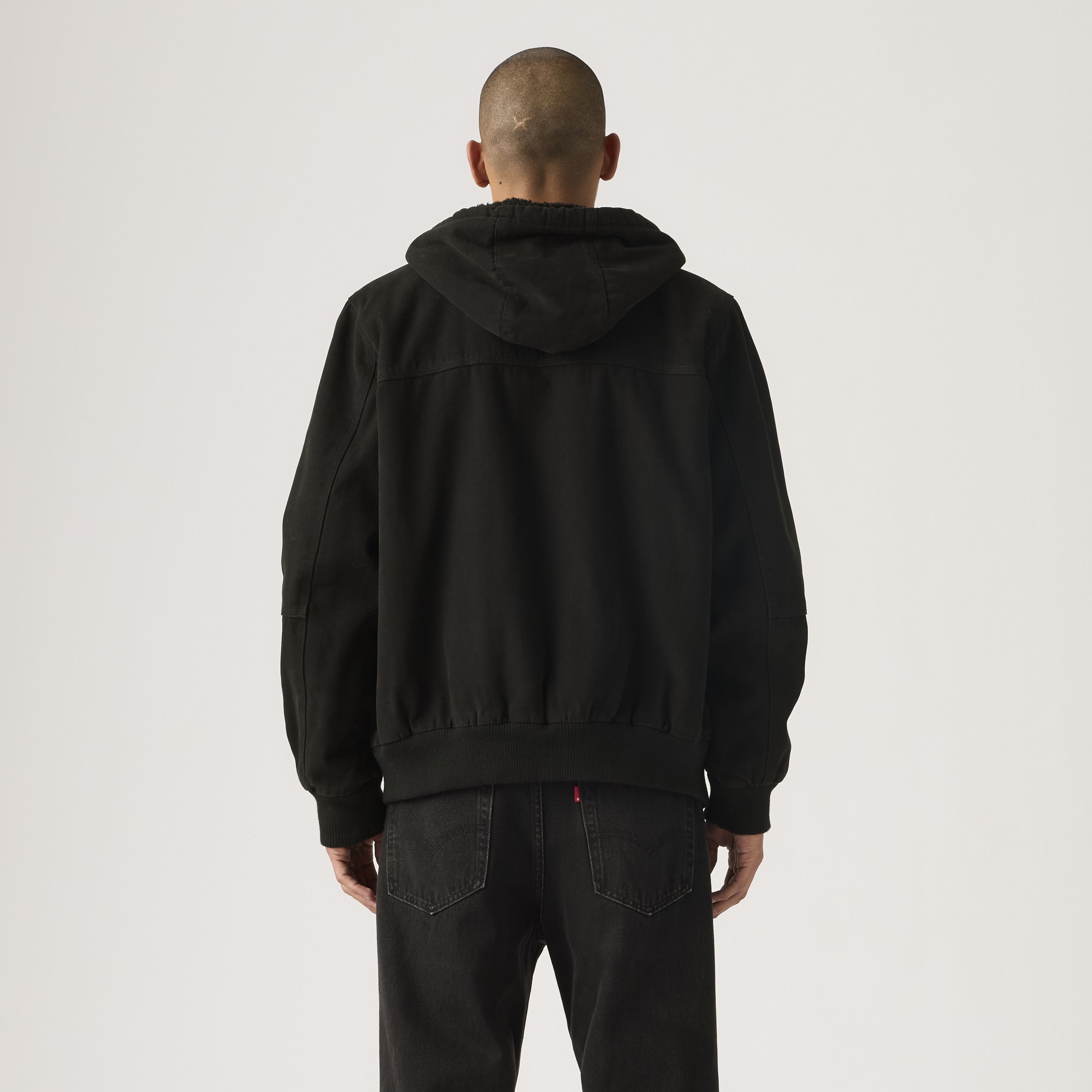 Sherpa Lined Hooded Jacket 4