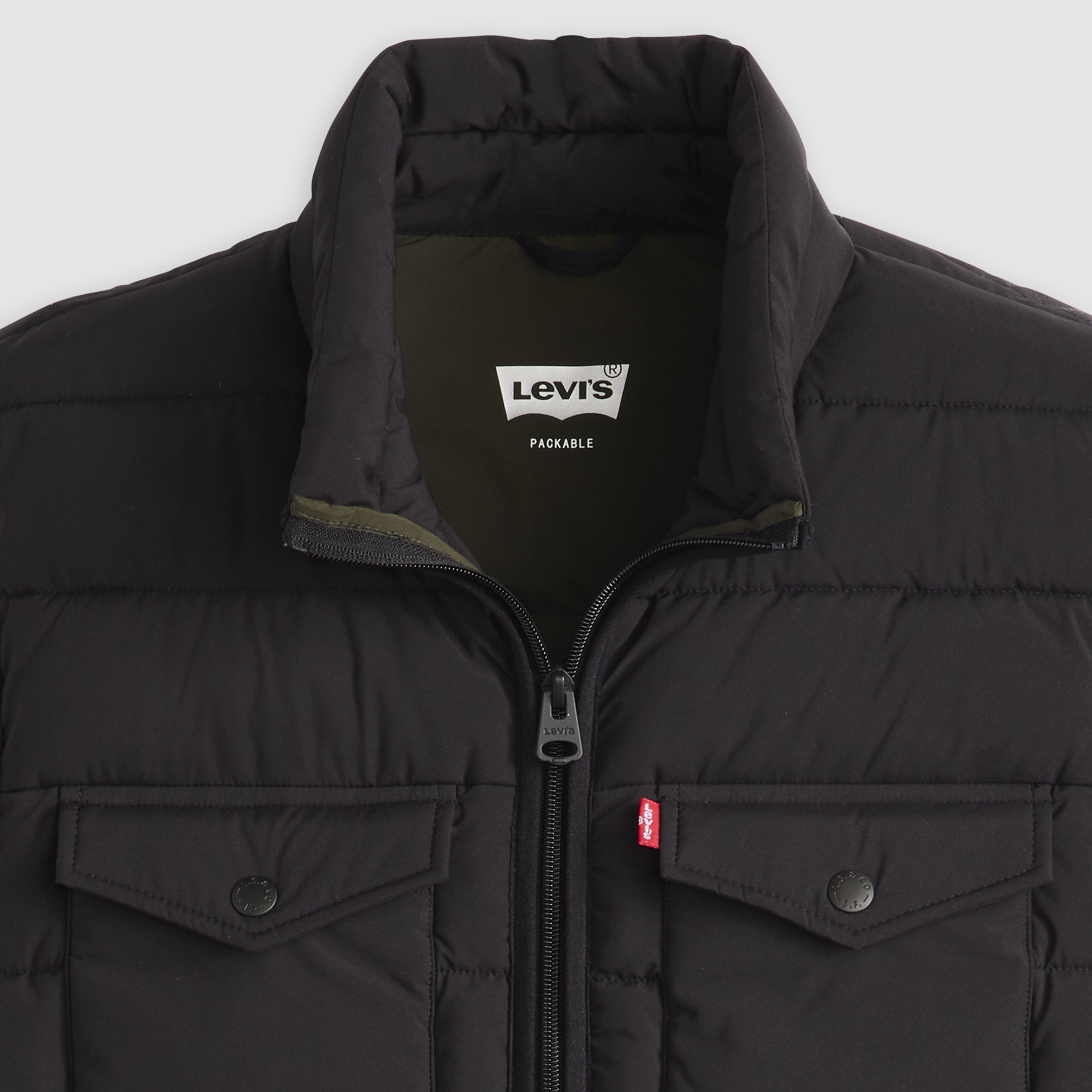 2 Chest Pocket Lightweight Quilted Vest 4