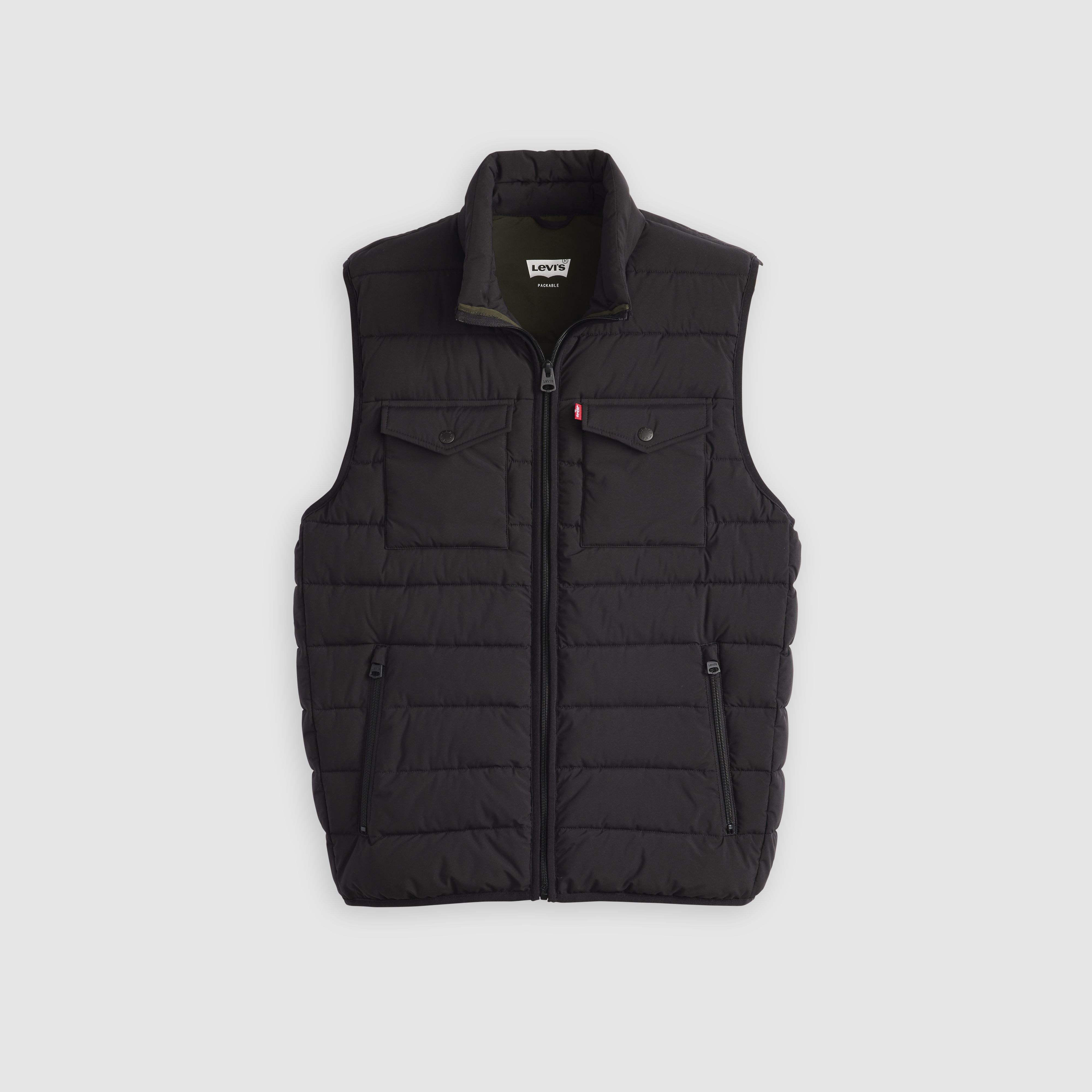 2 Chest Pocket Lightweight Quilted Vest 3