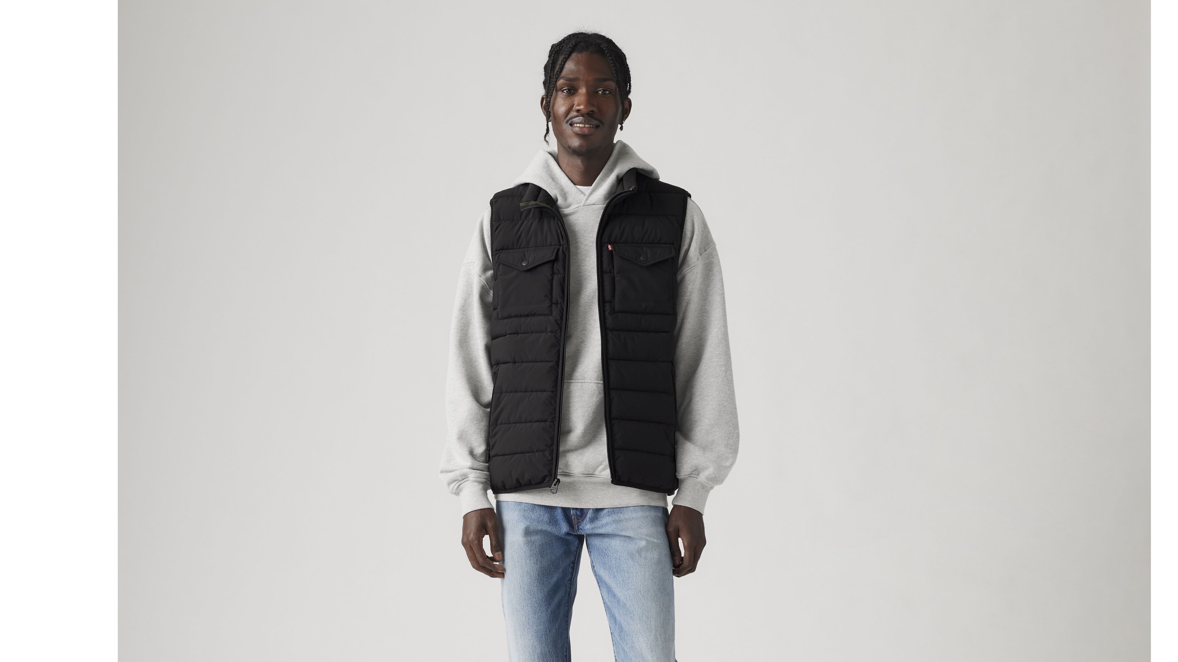 2 Chest Pocket Lightweight Quilted Vest 1