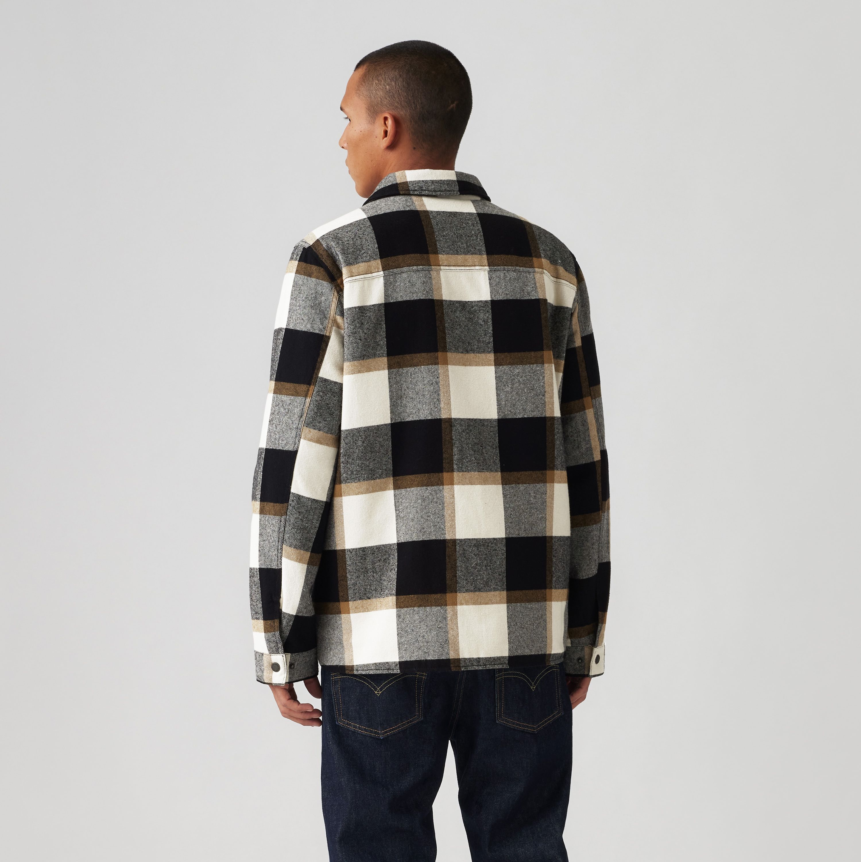 Cotton Plaid Shacket 4