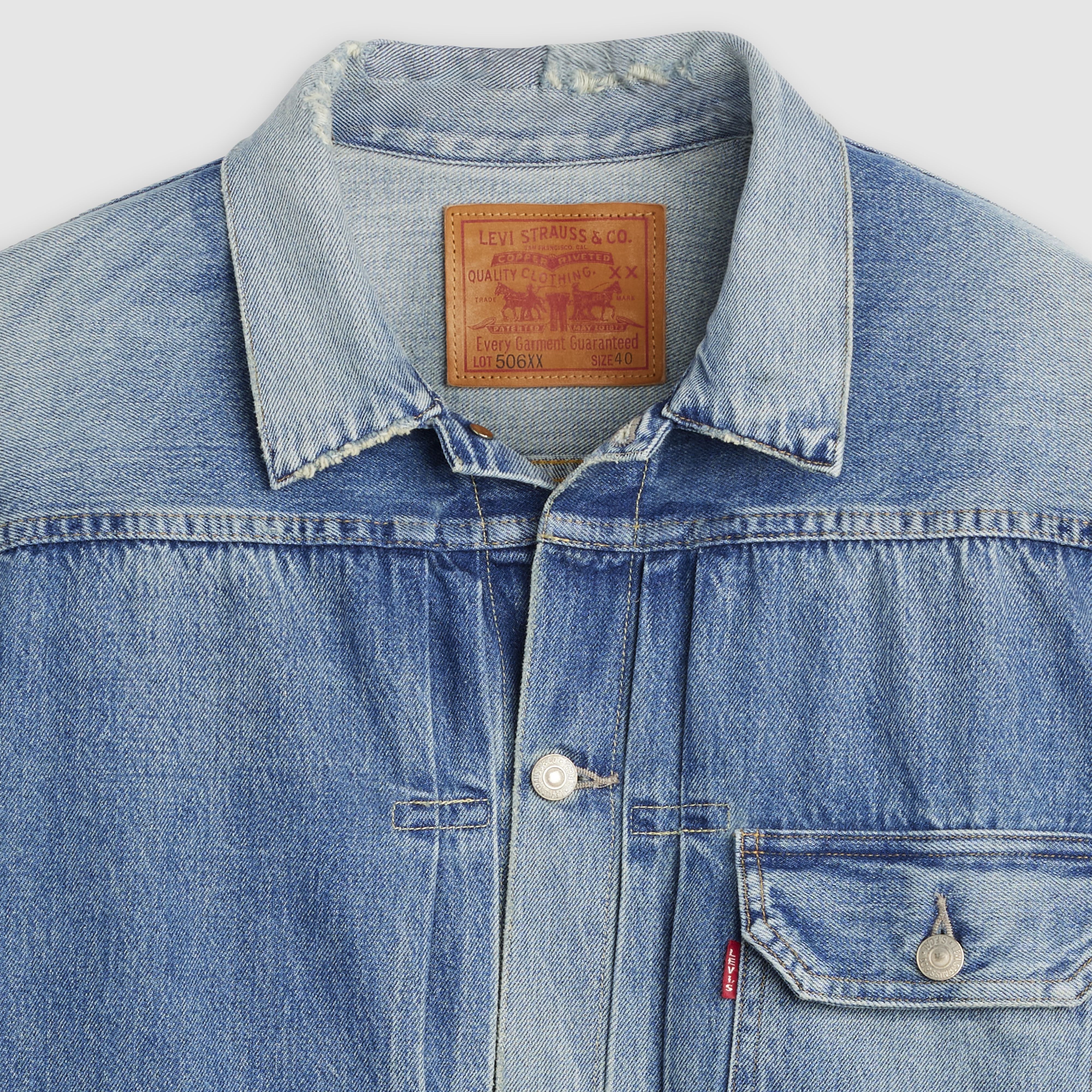 Levi's® Vintage Clothing 1936 Type I Jacket - Blue | Levi's® IT