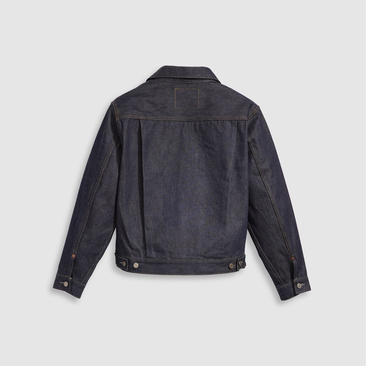 1953 Type II Selvedge Denim Trucker Jacket — Organic Rigid - Dark Wash
