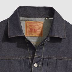 1953 Type II Selvedge Denim Trucker Jacket — Organic Rigid - Dark Wash 7