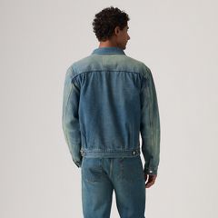 1953 Type II Selvedge Denim Trucker Jacket — Klamath Falls - Medium Wash 4