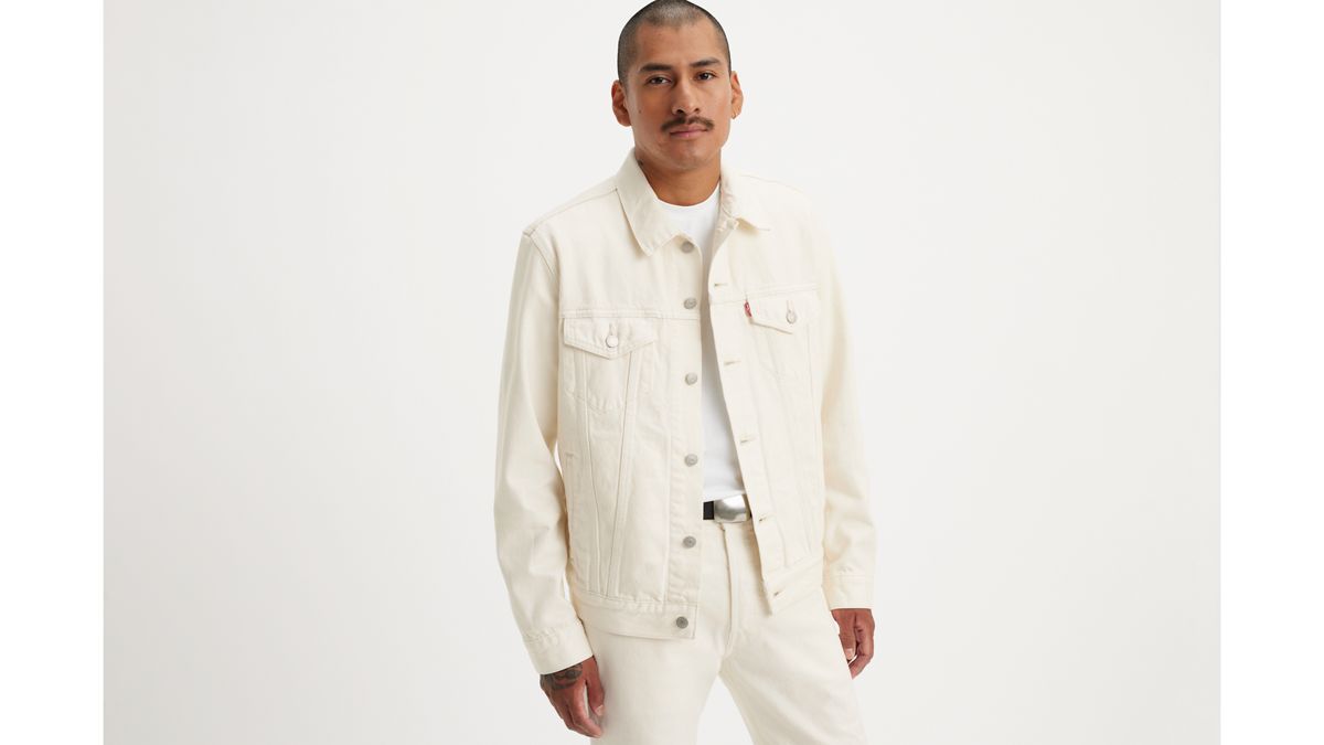 Trucker Jacket — Everlasting Light - White -