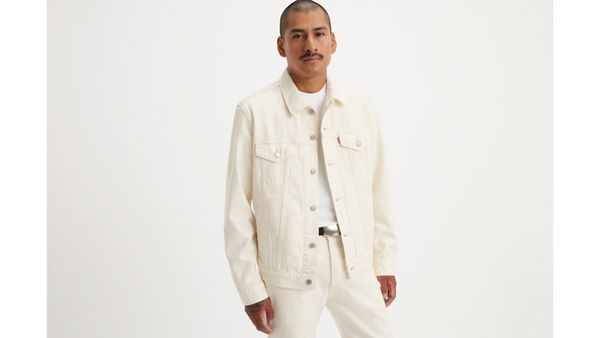 Trucker Jacket — Everlasting Light - White -