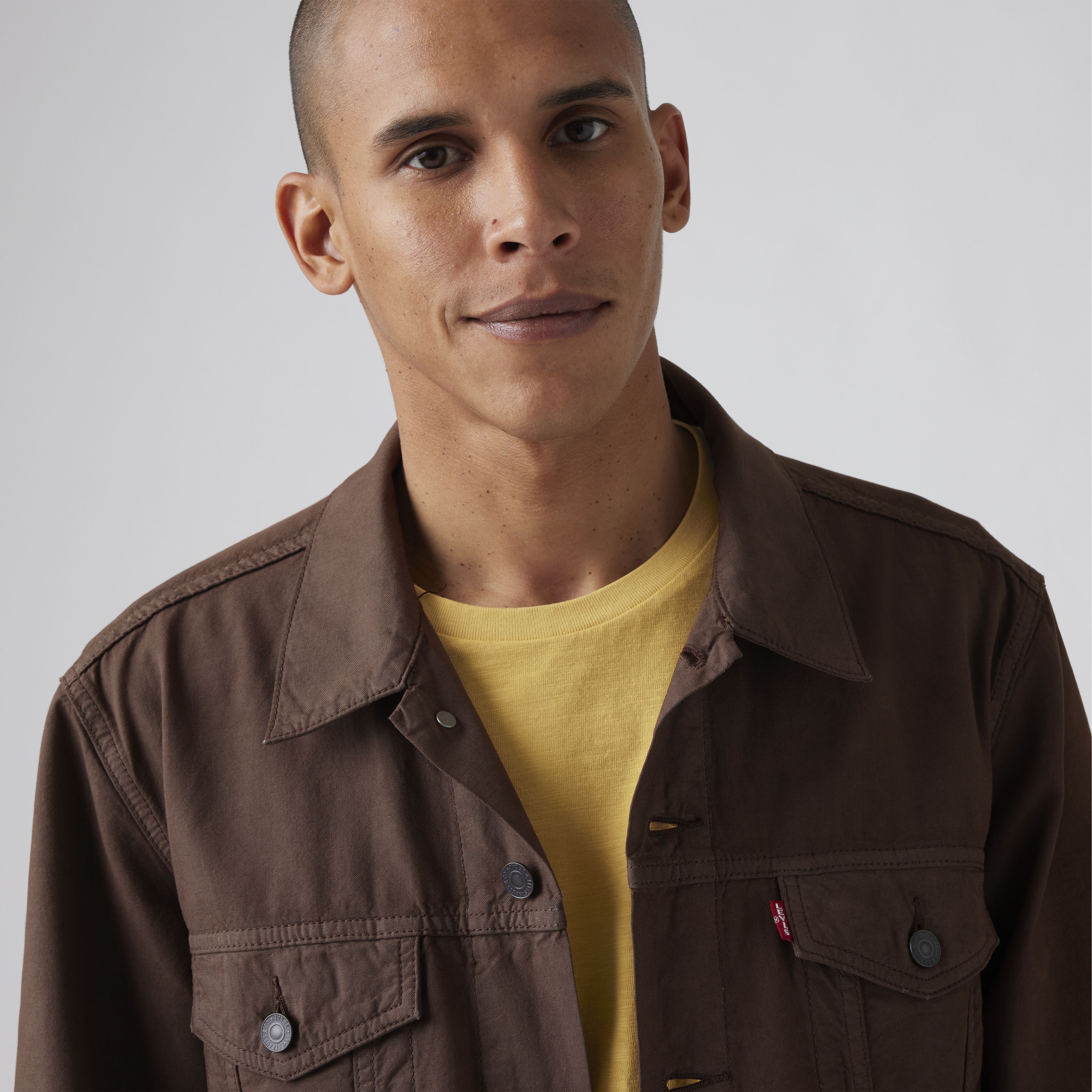 Cotton Linen Trucker Jacket 4