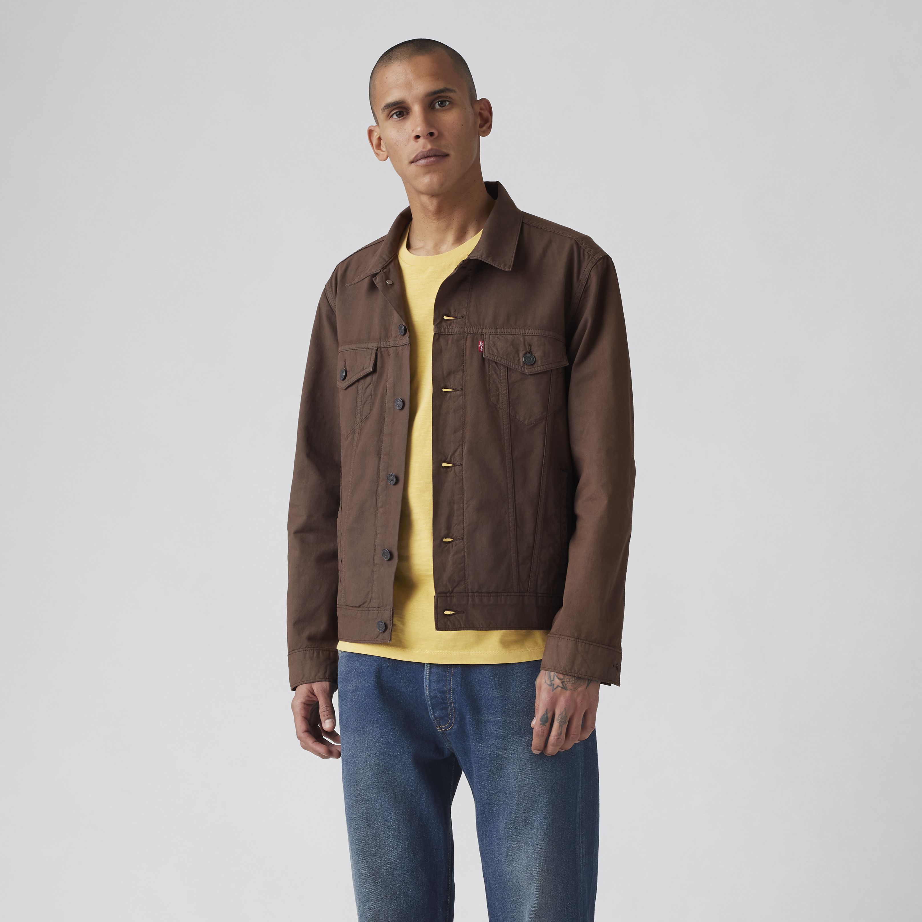 Cotton Linen Trucker Jacket 3