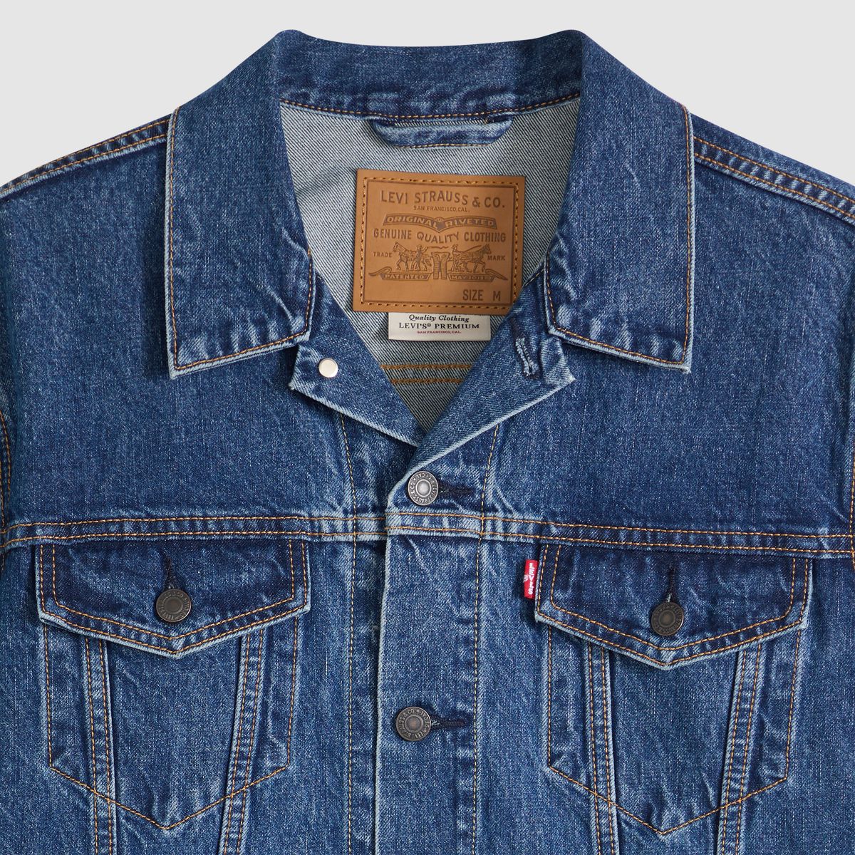 Trucker Jacket — Million Dollar - Dark Wash