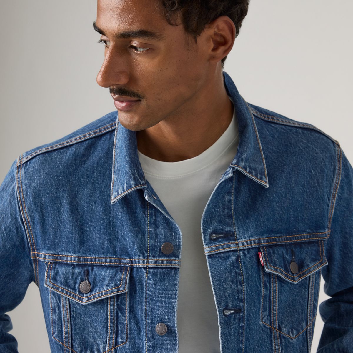 Trucker Jacket — Million Dollar - Dark Wash