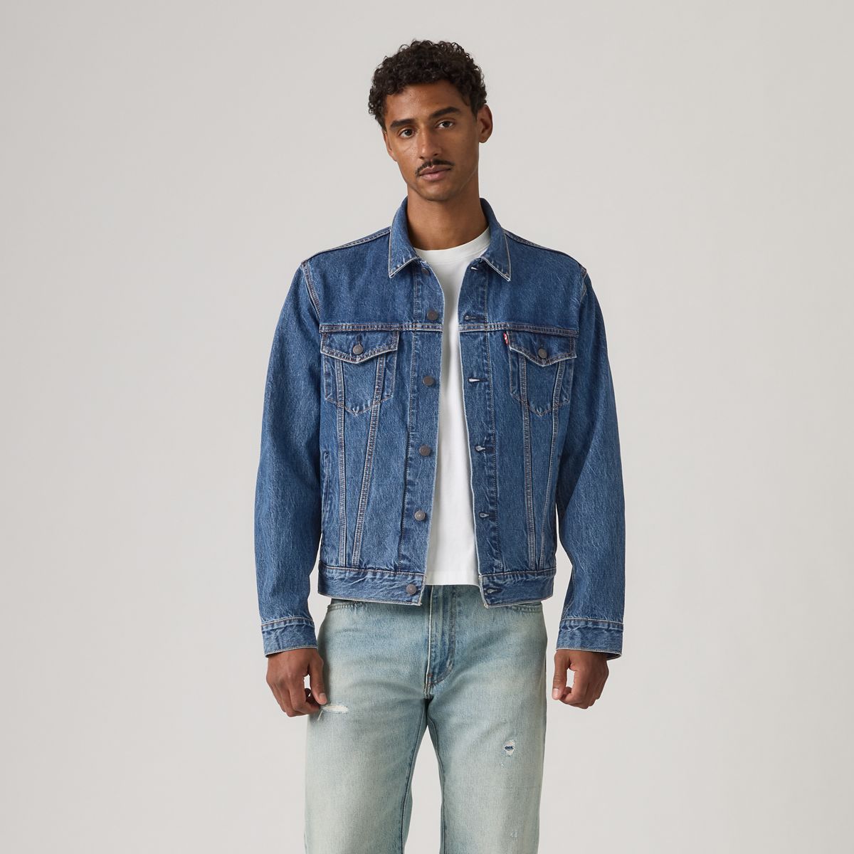 Trucker Jacket — Million Dollar - Dark Wash